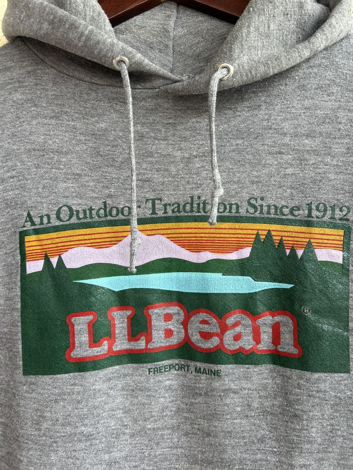 L.L. Bean Vintage Jerzees X LL Bean Hoodie Size US M / EU 48-50 / 2 - 3 Thumbnail