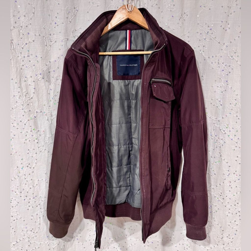 Tommy Hilfiger Tommy Hilfiger Men's Quilted Bomber Jacket – Size Large Size US L / EU 52-54 / 3 - 6 Thumbnail