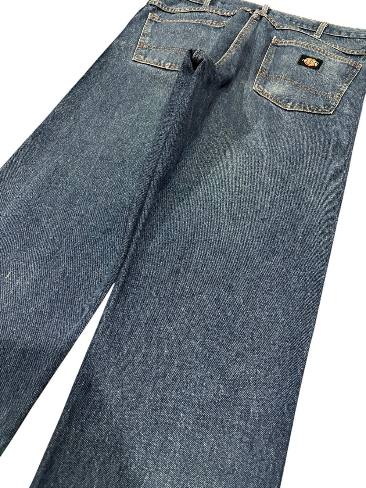 Dickies Y2k Vtg Dickies Work Baggy Wide Leg Faded Workwear Jeans Size US 36 / EU 52 - 5 Thumbnail
