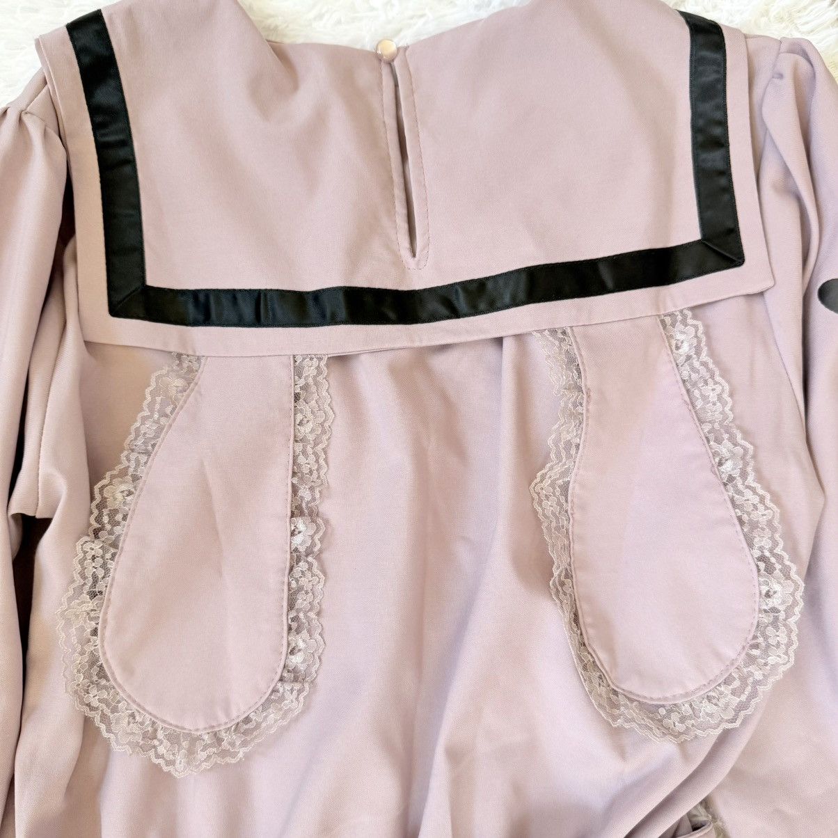 LIZ LISA Sanrio My Melody Gothic Usamimi Dress Women M Lolita Jirai Size M / US 6-8 / IT 42-44 - 6 Thumbnail
