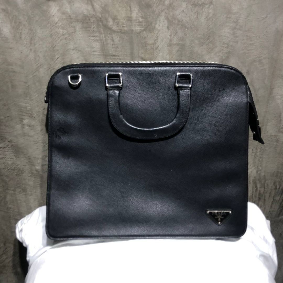 Prada Prada Black Saffiano business bag Size ONE SIZE - 1 Thumbnail
