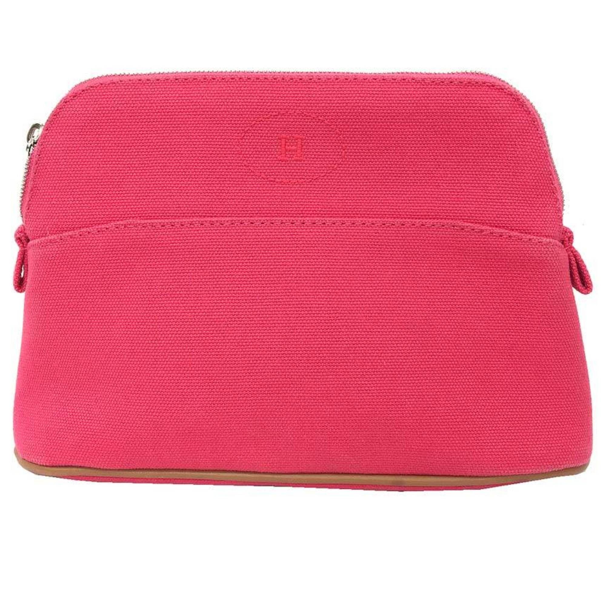 Hermes HERMES Bolide Pouch 20/Pouch Cotton Pink Hermes aq10310 Size ONE SIZE - 1 Thumbnail