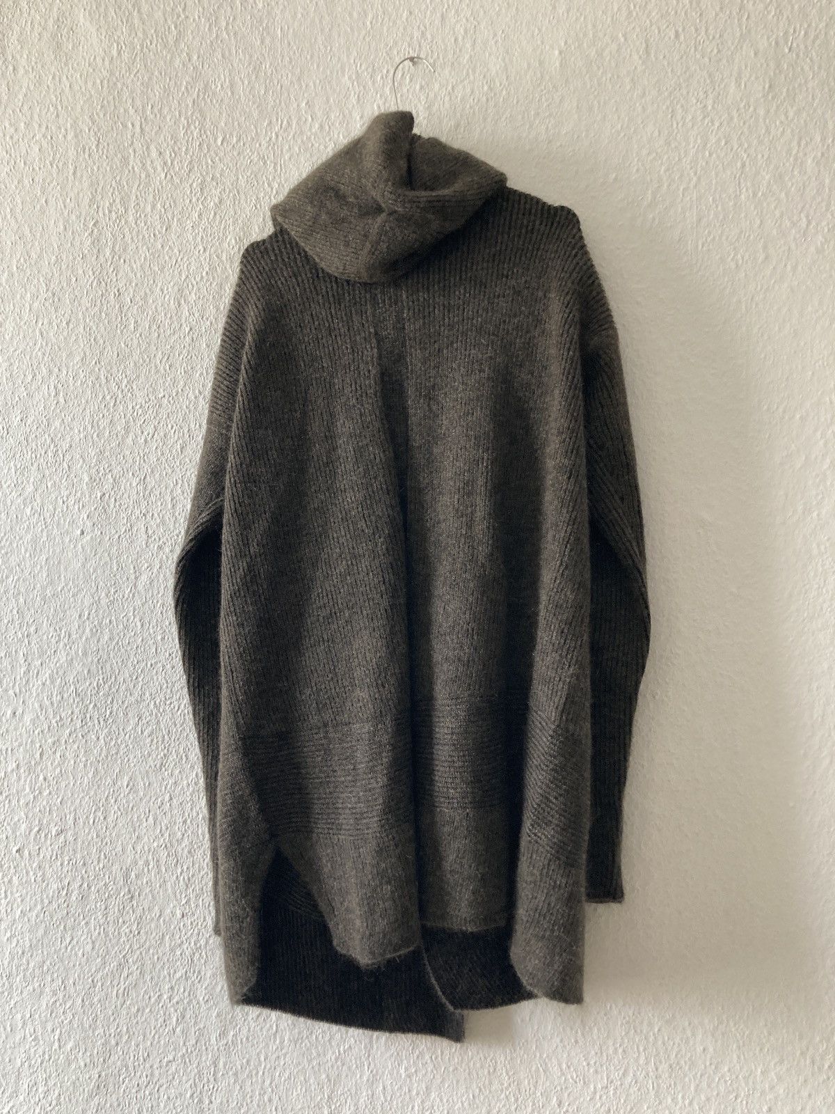 Rick Owens F/W 19 "LARRY" Hooded Mohair & Wool Knit Jacket Rick Owens L Size US L / EU 52-54 / 3 - 13 Thumbnail