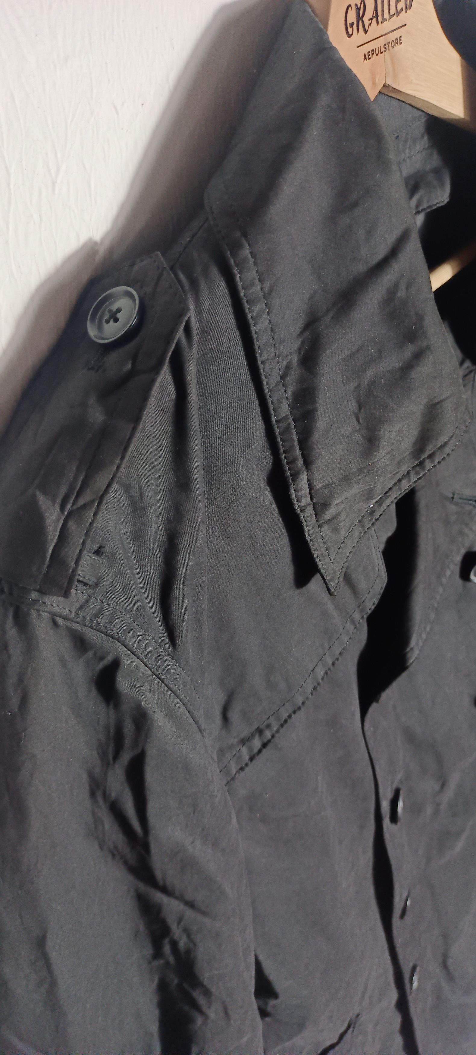 Japanese Brand 🔥AVV HOMME double breasted Half Coat Size US M / EU 48-50 / 2 - 5 Thumbnail