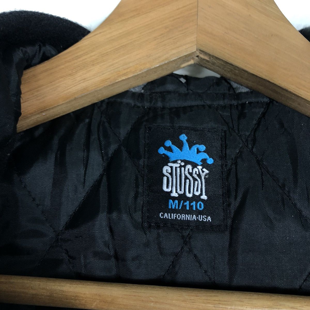 Stussy 🔥Vtg Varsity Jacket Stussy Big Logo For CHILDREN!! Size US M / EU 48-50 / 2 - 18 Thumbnail