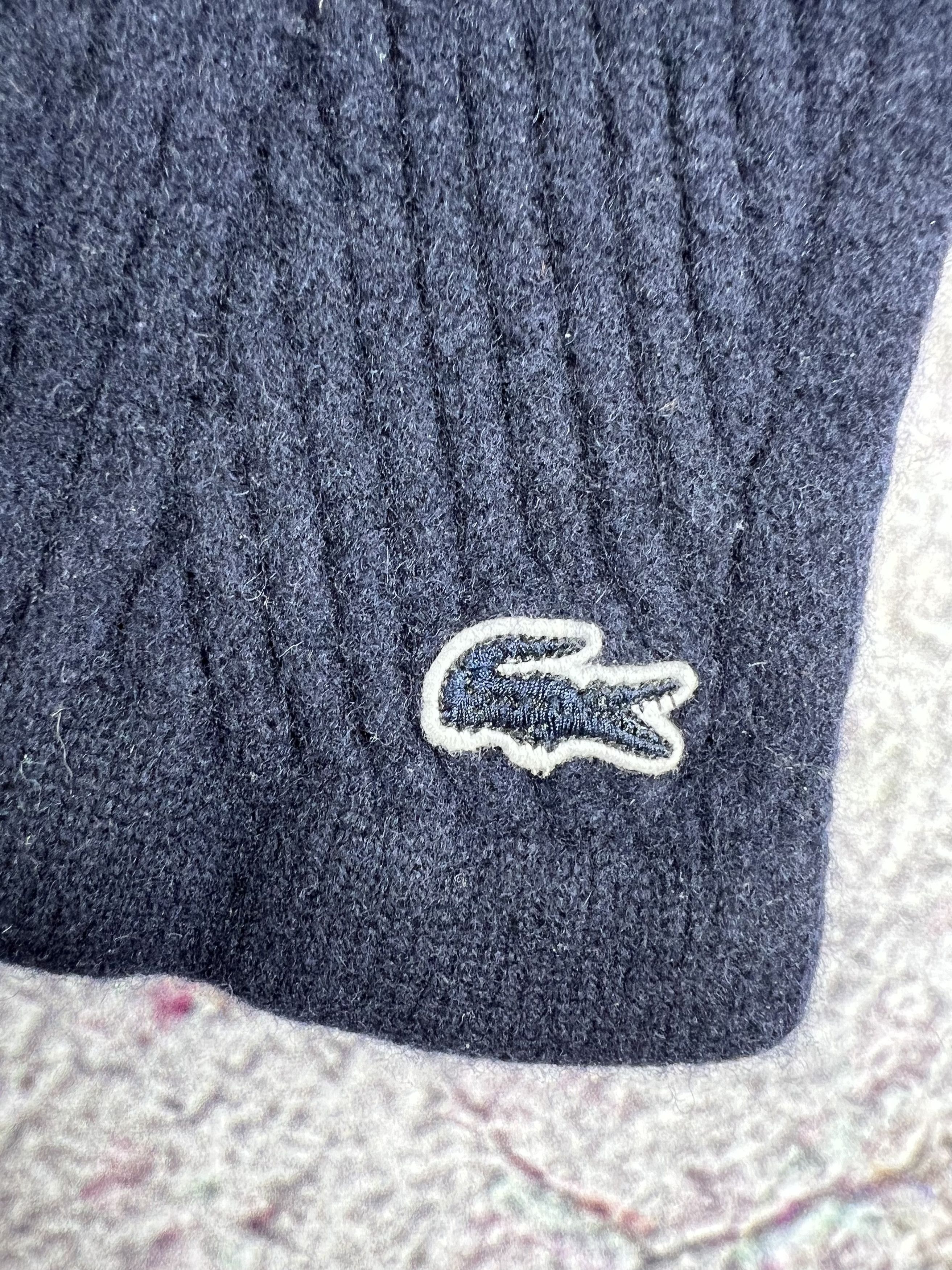 Lacoste Lacoste Wool Scarf Size ONE SIZE - 5 Thumbnail
