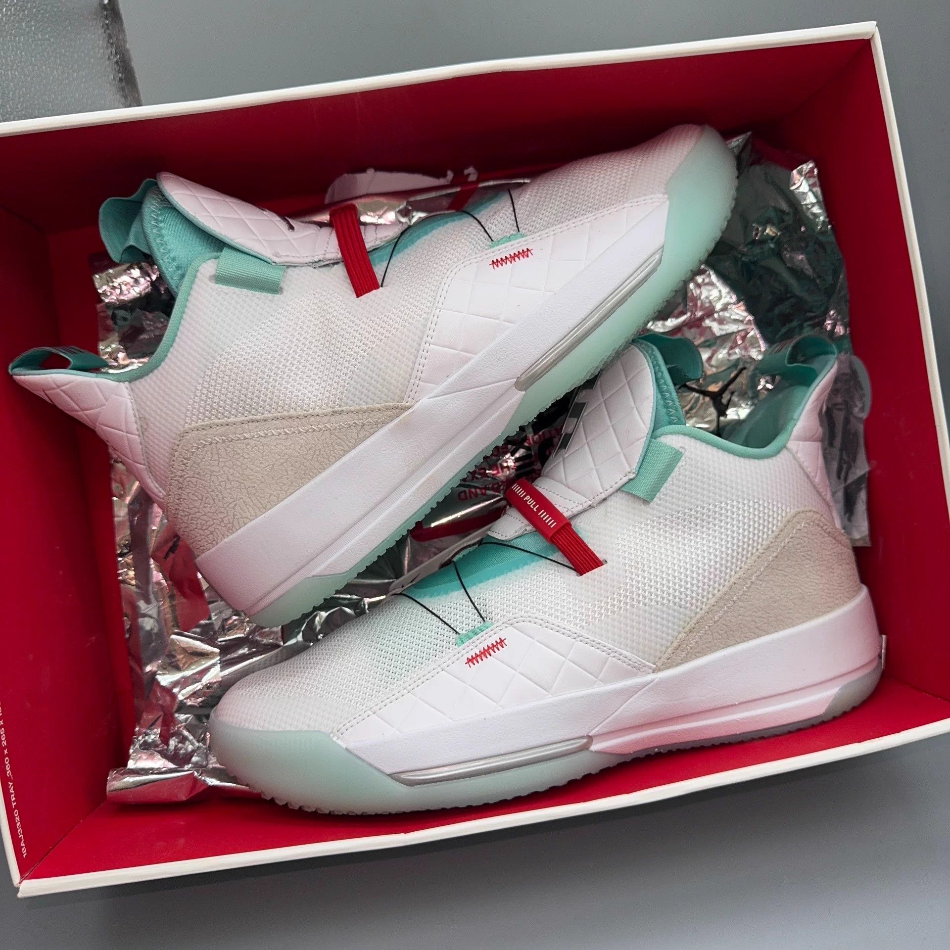 Nike Jordan AJ33 White US 44 Size US 11 / EU 44 - 5 Thumbnail