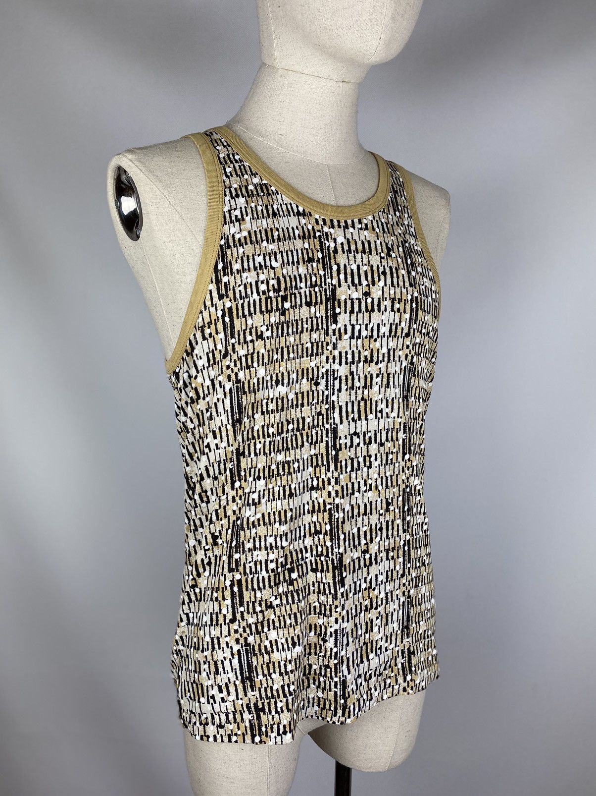 Acne Studios Acne Jeans ladies patterned body vest sleeveless tank top Size XS / US 0-2 / IT 36-38 - 2 Thumbnail