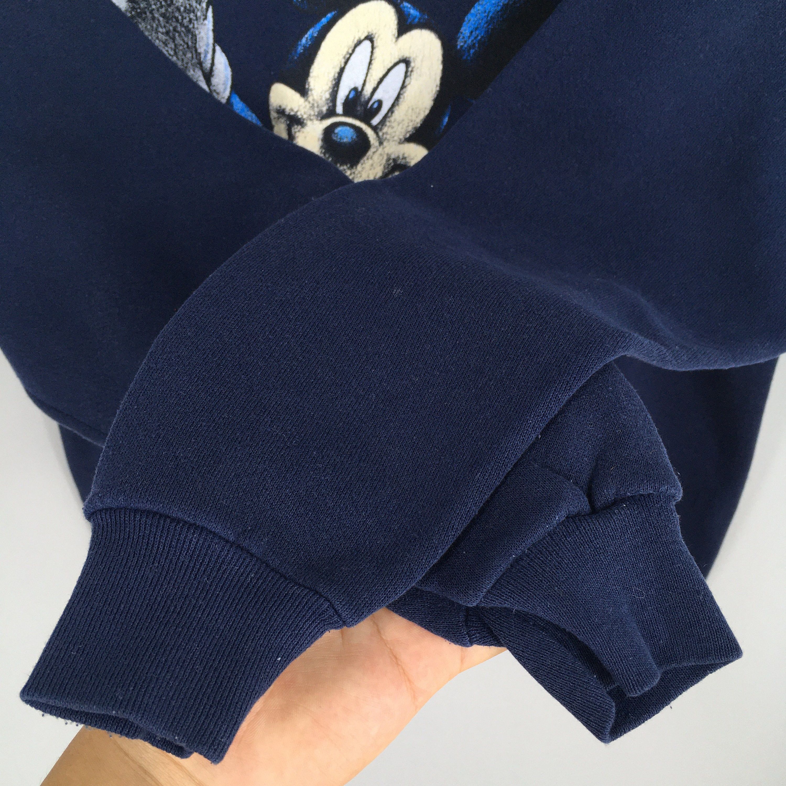 Disney Vintage 90s Mickey Mouse Blue Sweatshirts Medium Size US M / EU 48-50 / 2 - 5 Thumbnail