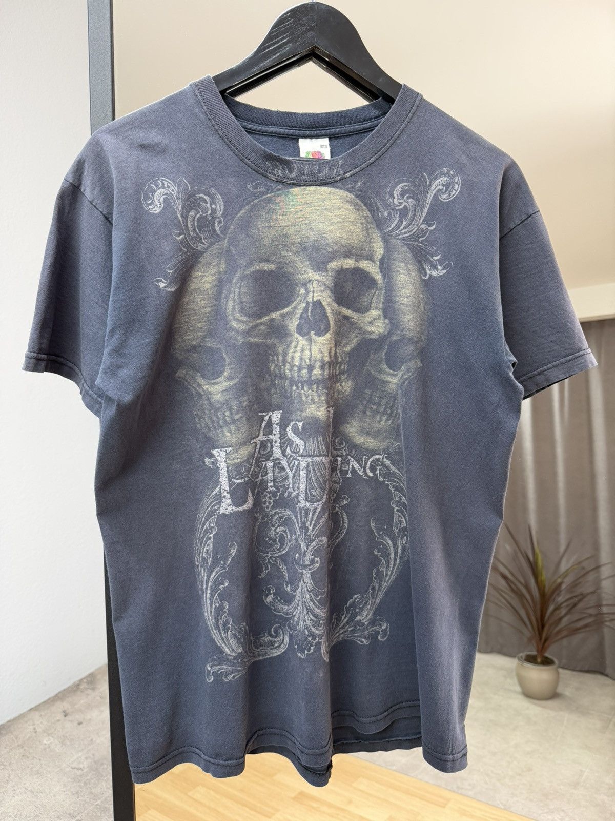 Band Tees Vintage As I Lay Dying Band 2008 An Ocean Between Us TEE Size US M / EU 48-50 / 2 - 2 Thumbnail