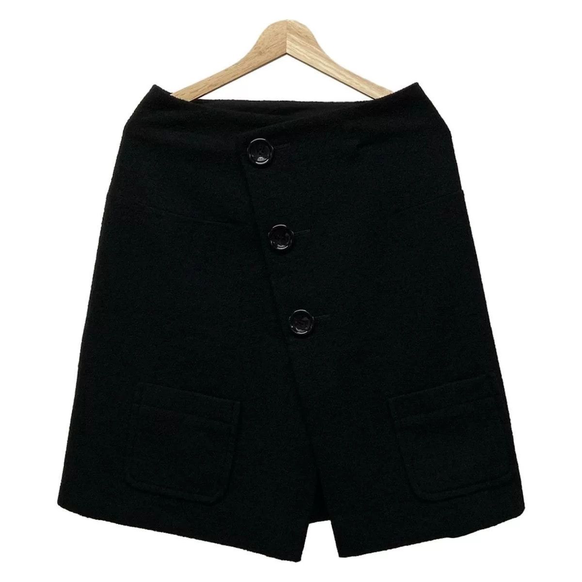 Comme des Garcons COMME des GARÇONS Women's Black Tricot Cape Size M / US 6-8 / IT 42-44 - 1 Thumbnail
