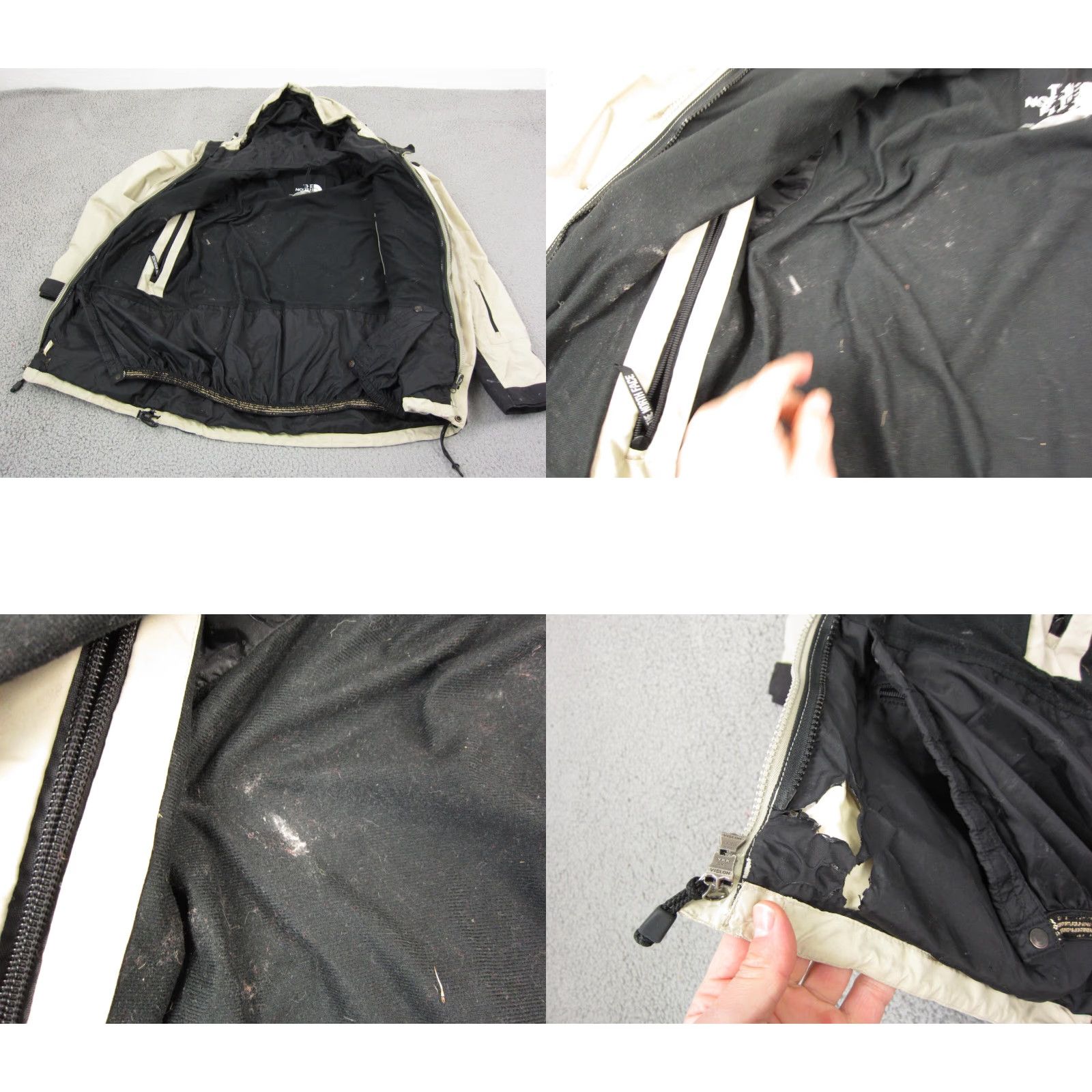 The North Face VINTAGE The North Face Jacket Mens Small Brown Black Mountain Gore Tex 90 Size US S / EU 44-46 / 1 - 10 Thumbnail