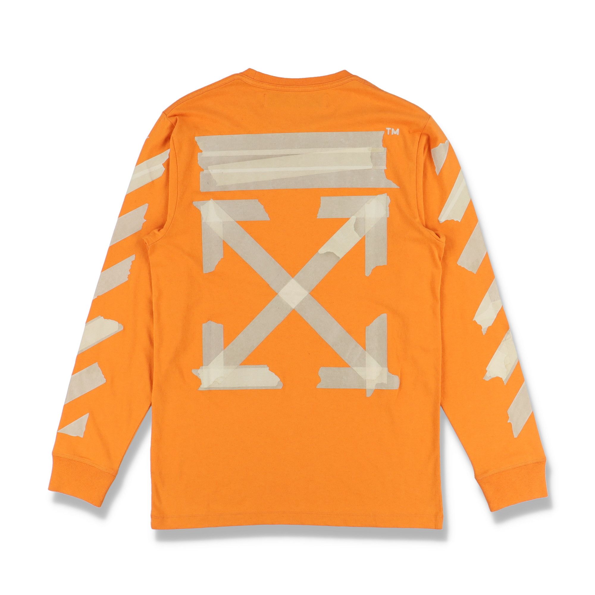 Off white orange long sleeve sales
