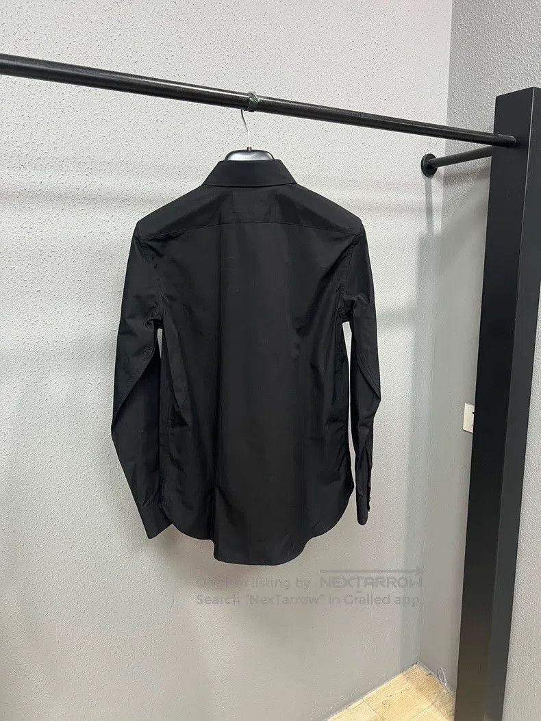Saint Laurent Paris Saint Laurent Paris Pure Black Long Sleeve Shirt Size XS / US 0-2 / IT 36-38 - 2 Thumbnail