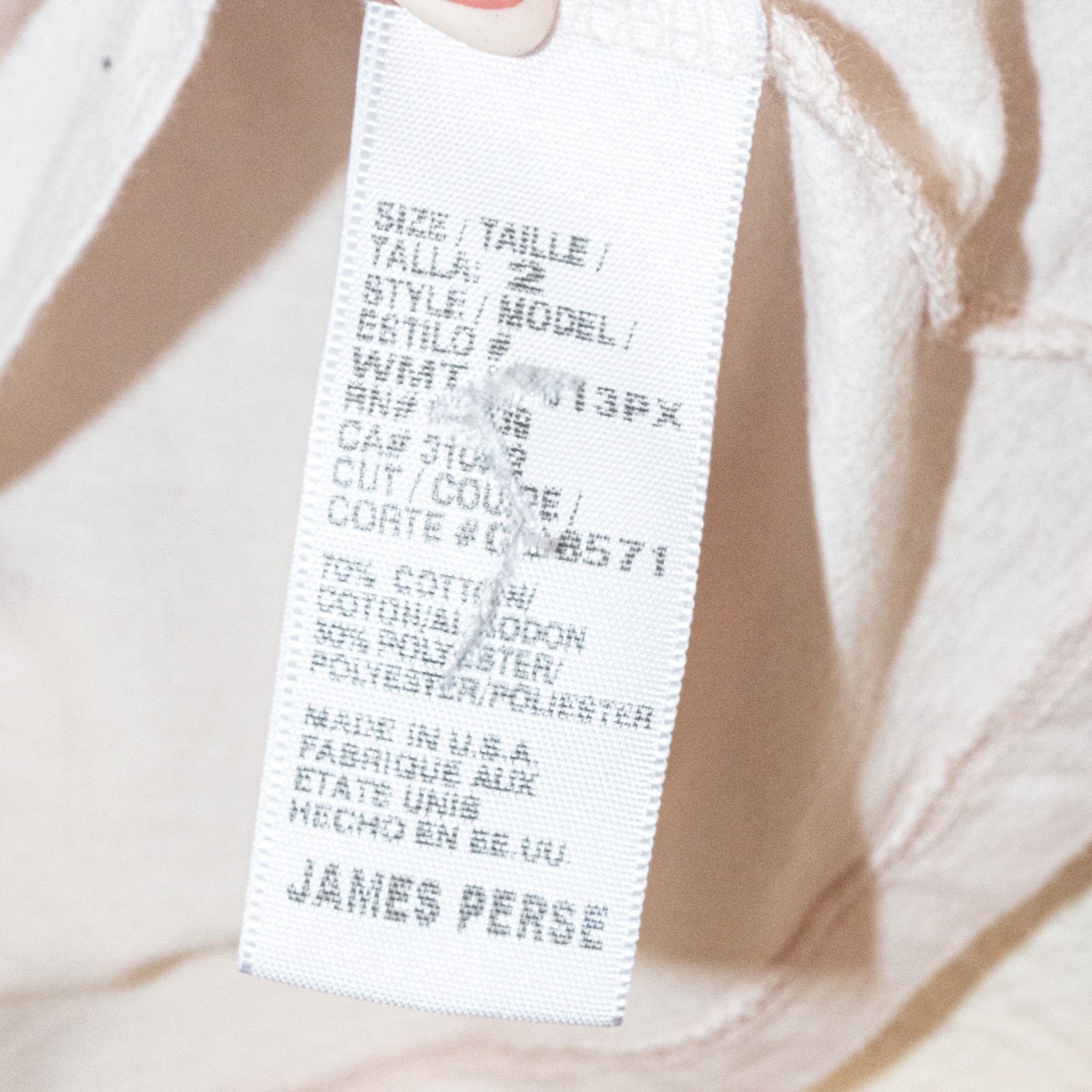 James Perse James Perse YOSEMITE Performance Cropped Tee Pink Size XS / US 0-2 / IT 36-38 - 8 Thumbnail
