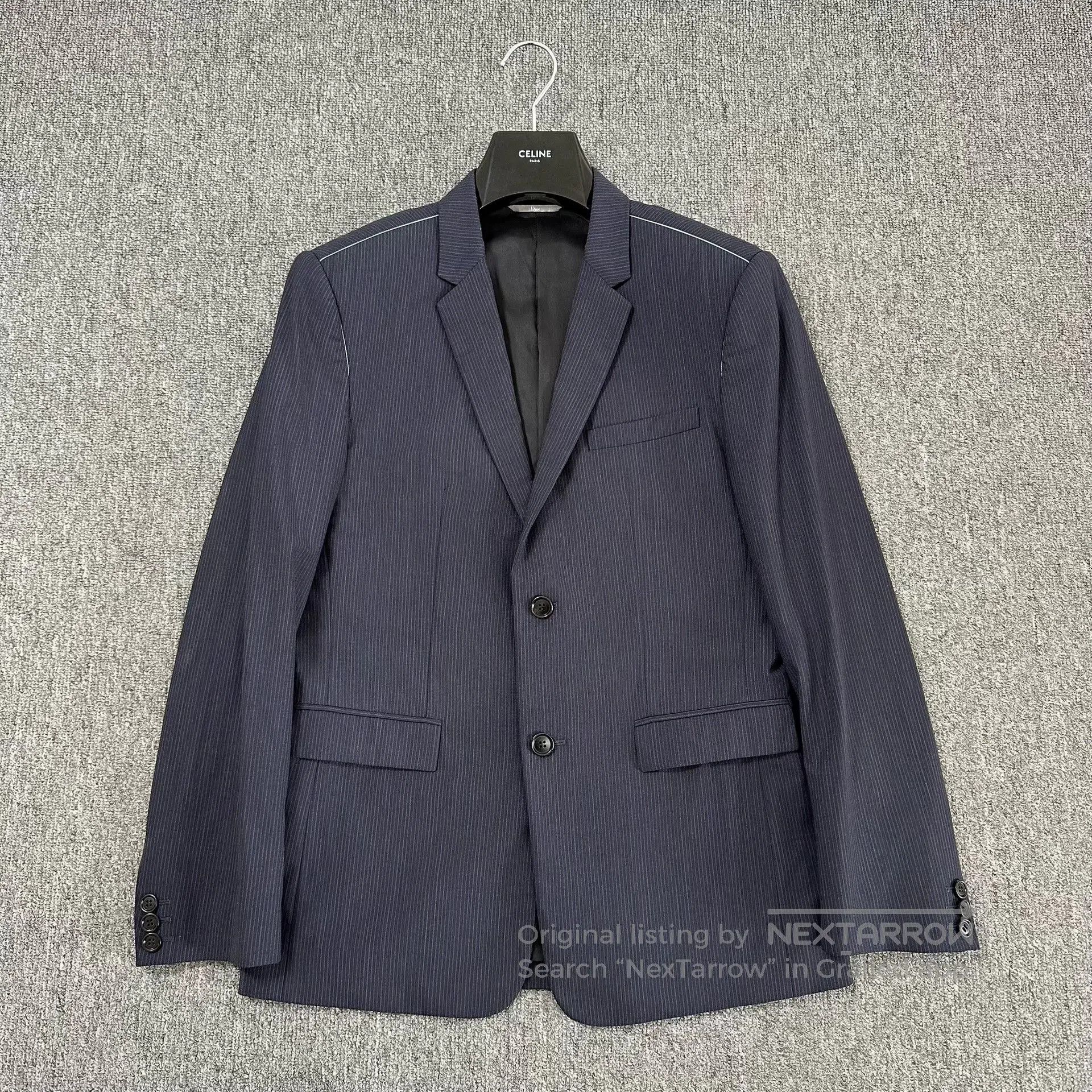 Dior Dior Navy Pinstripe Suit Set. Size US S / EU 44-46 / 1 - 2 Thumbnail