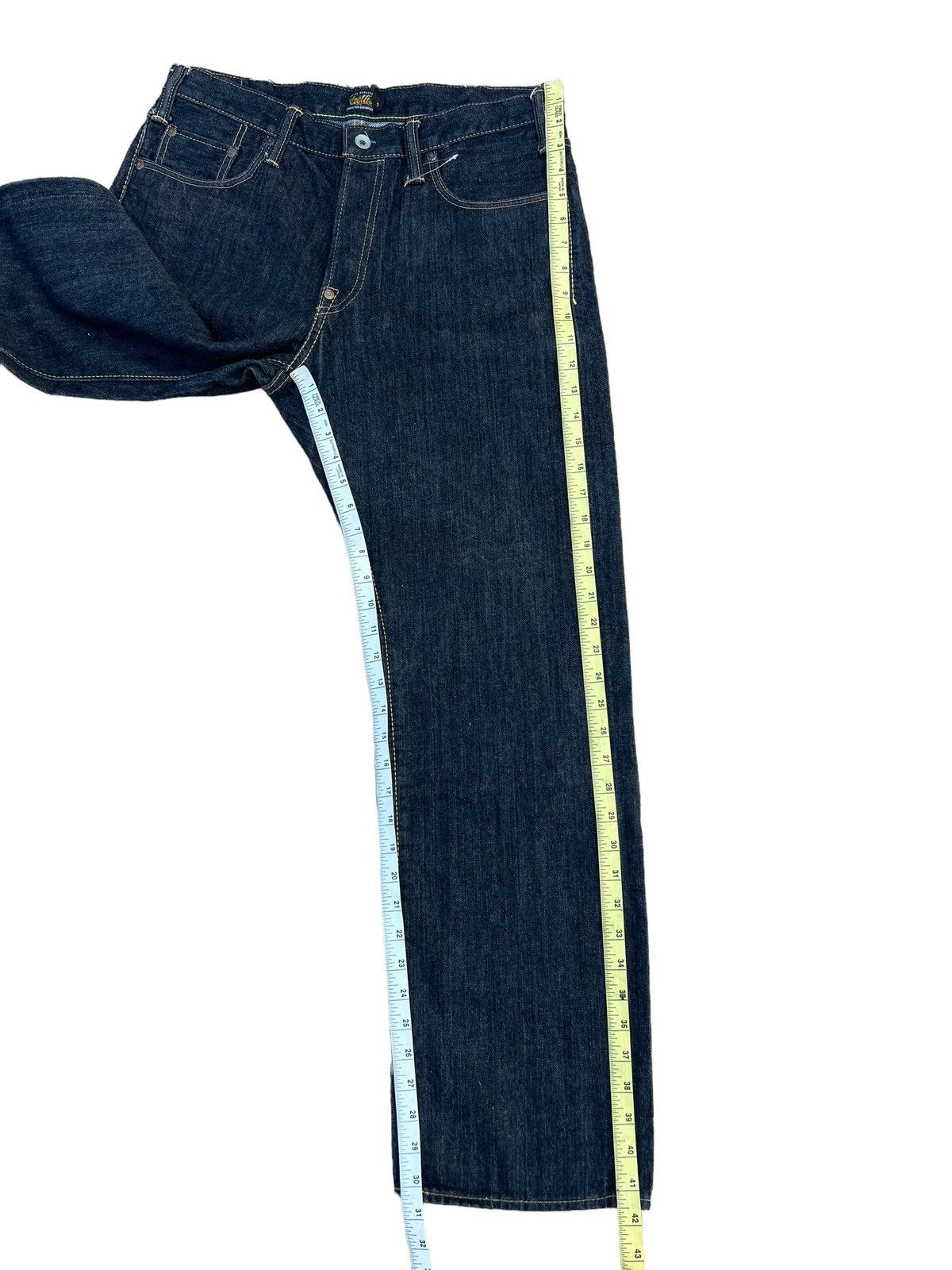 Nepenthes Cootie Japan Thick Denim Selvedge Jeans Leather Patch Size US 32 / EU 48 - 5 Thumbnail