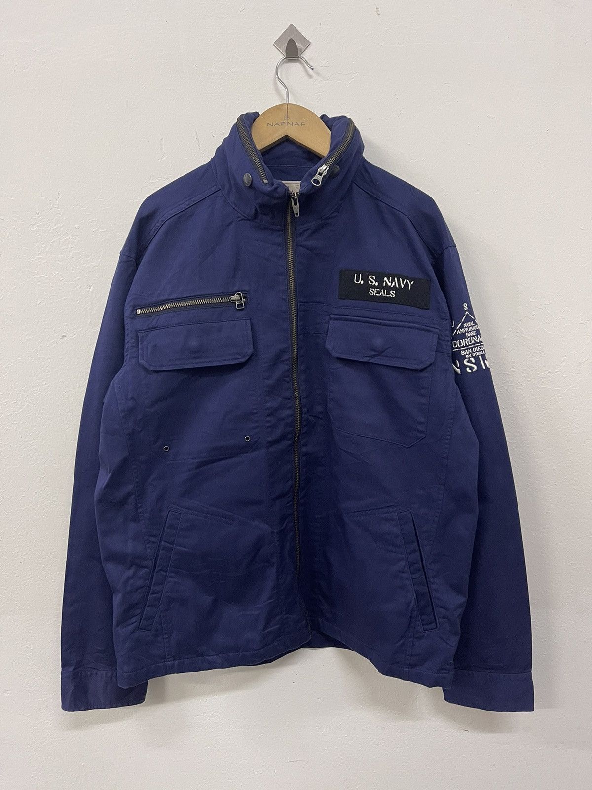 Avirex USN Seals Avirex Underwater traning jacket Size US L / EU 52-54 / 3 - 1 Thumbnail