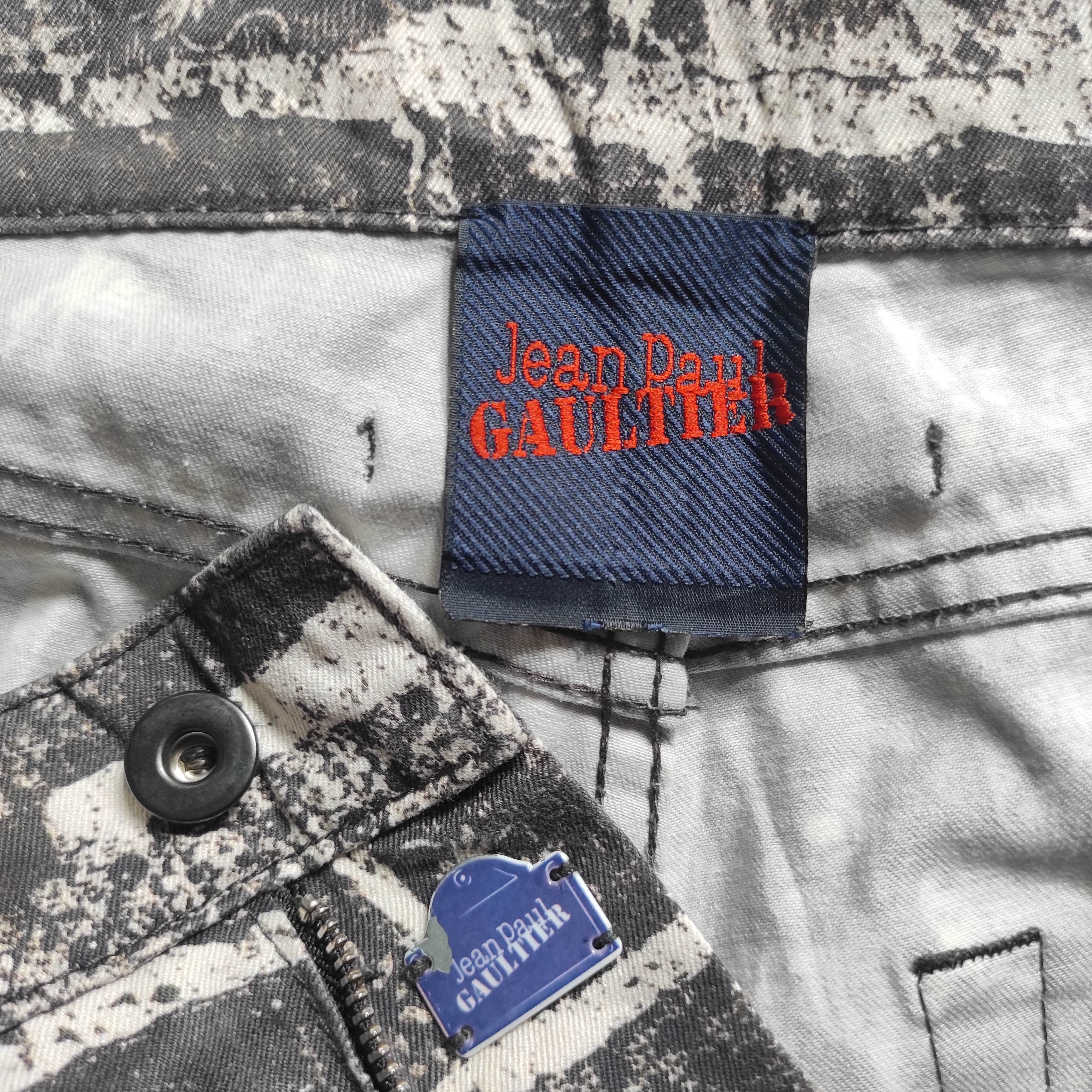Jean Paul Gaultier Jean Paul Gaultier F/W'12 Cinder Block Flower Print Size US 28 / EU 44 - 19 Thumbnail
