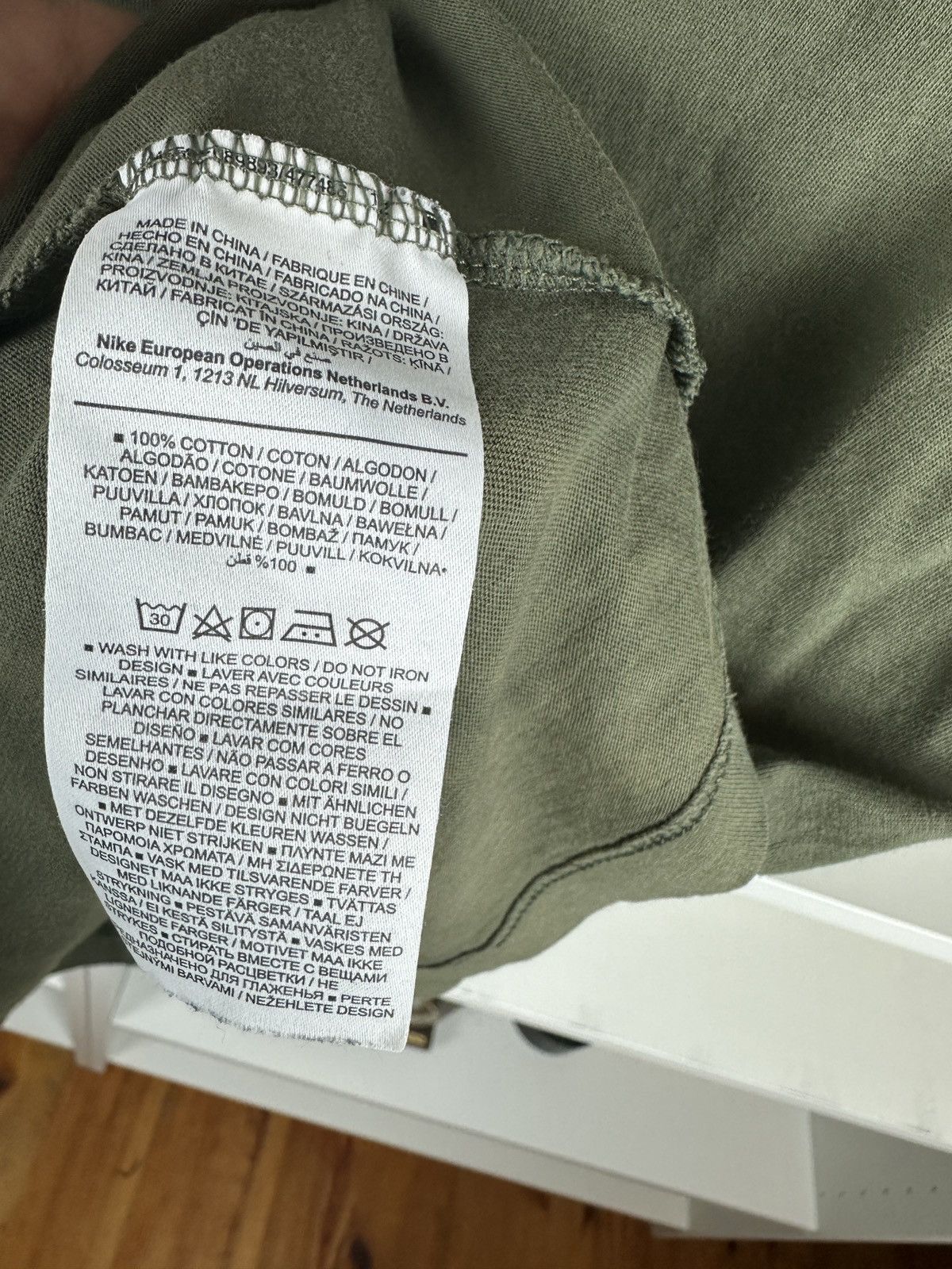 Nike Nike embroided logo tee t-shirt Size US S / EU 44-46 / 1 - 4 Thumbnail