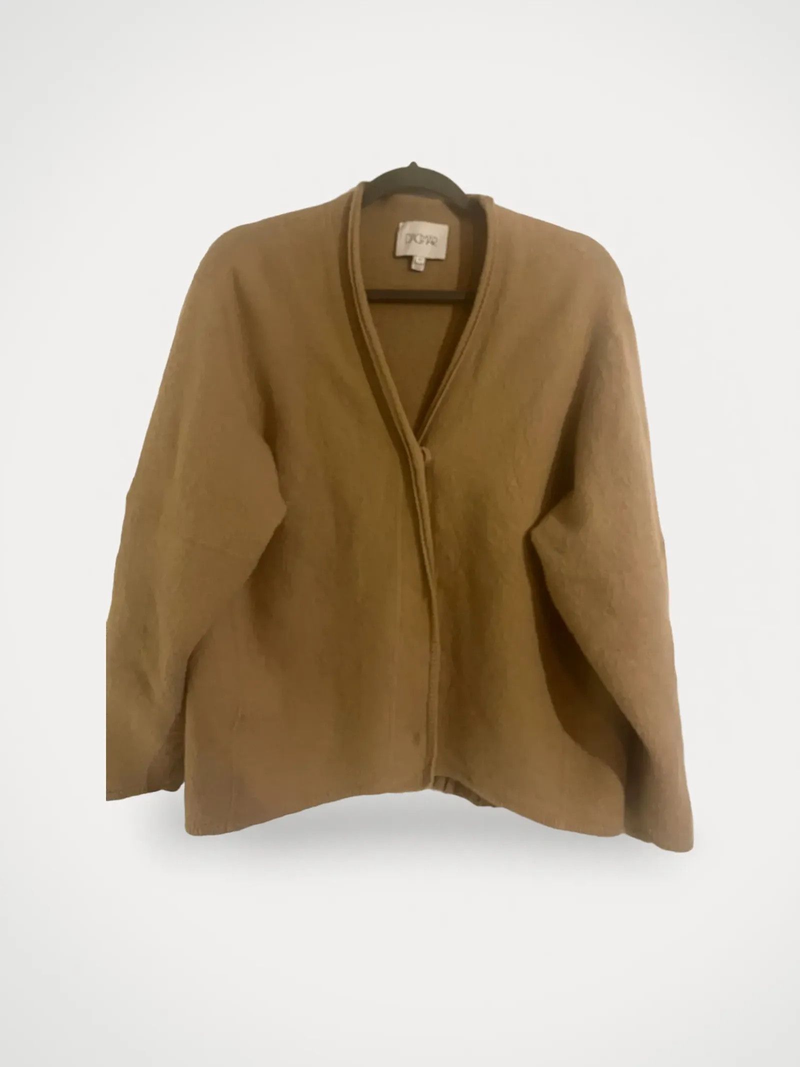 Image of Dagmar Bea Long Cardigan in Beige, Women's (Size XS)