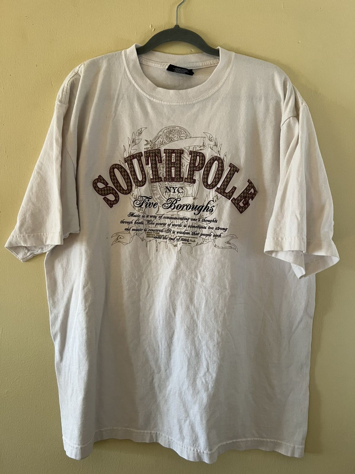 Southpole × Vintage Y2K Southpole NYC T shirt Size US L / EU 52-54 / 3 - 2 Thumbnail