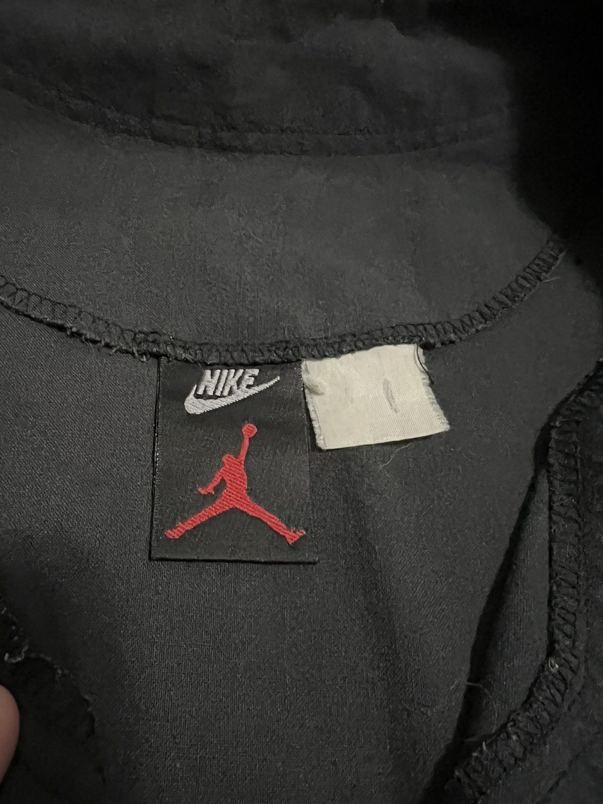 Jordan Brand Vintage RARE 90's Nike Air Jordan Black Baseball Jersey Size US XL / EU 56 / 4 - 5 Thumbnail