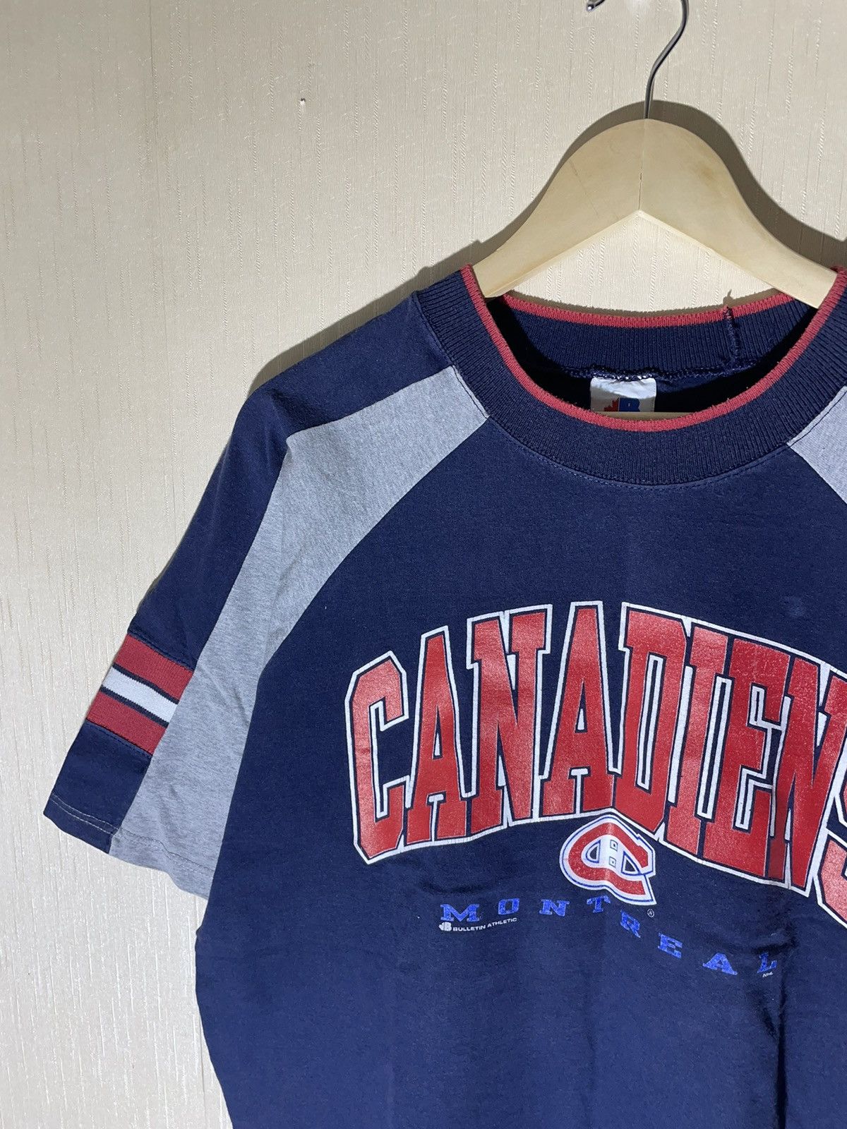 NHL × Vintage NHL Canadiens Montreal vintage T shirt 90s Size US XL / EU 56 / 4 - 3 Thumbnail