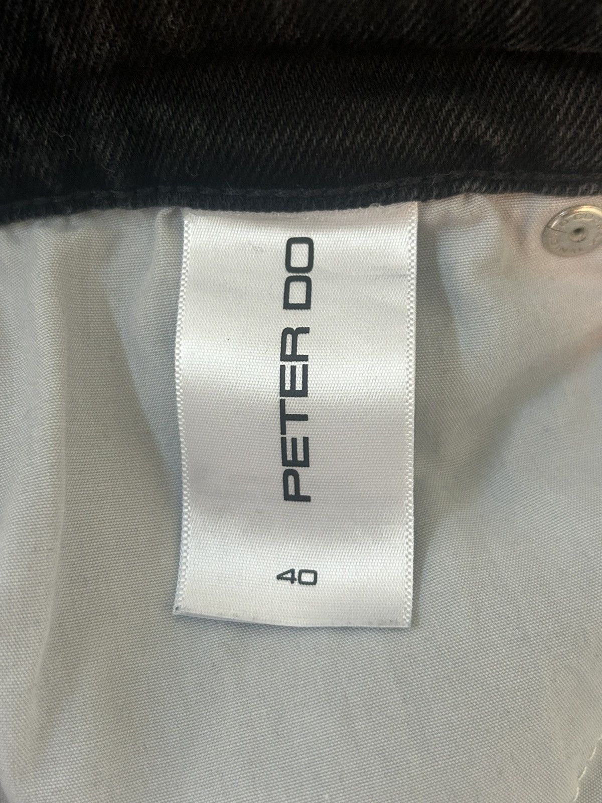 Peter Do FW22 Slim Tattoo Denim Size US 34 / EU 50 - 5 Thumbnail