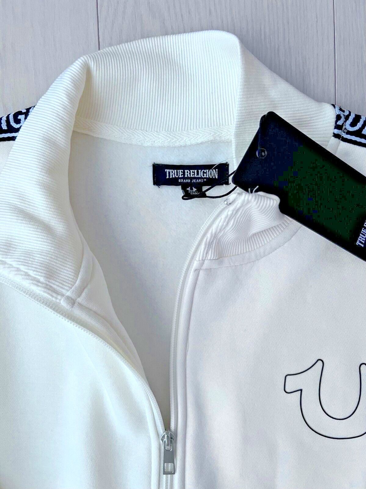 True Religion True Religion 700320 Tracket Jacket Winter White ( M ) Size US M / EU 48-50 / 2 - 3 Thumbnail