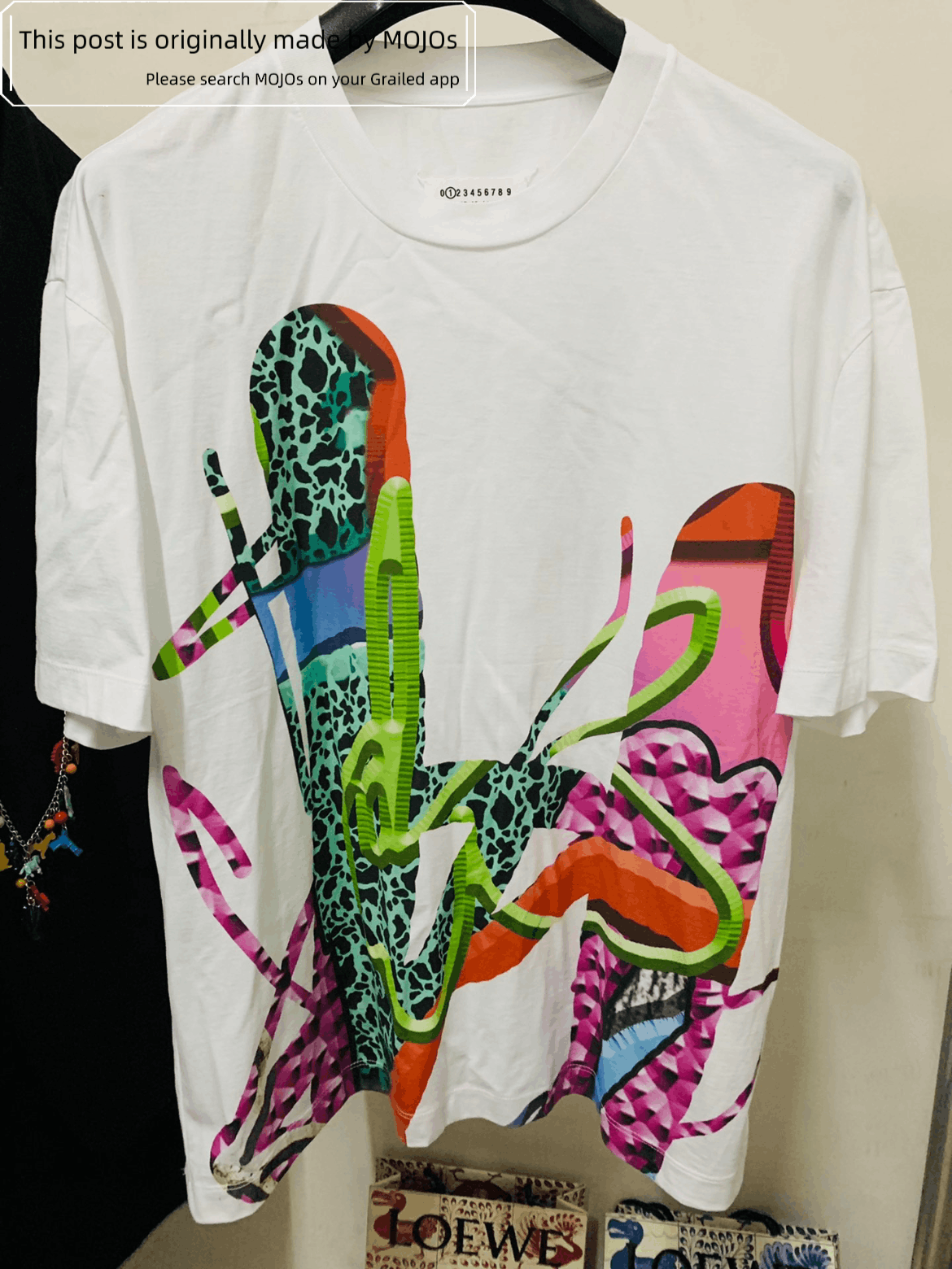 Maison Margiela 20SS Hand Drawing Tee