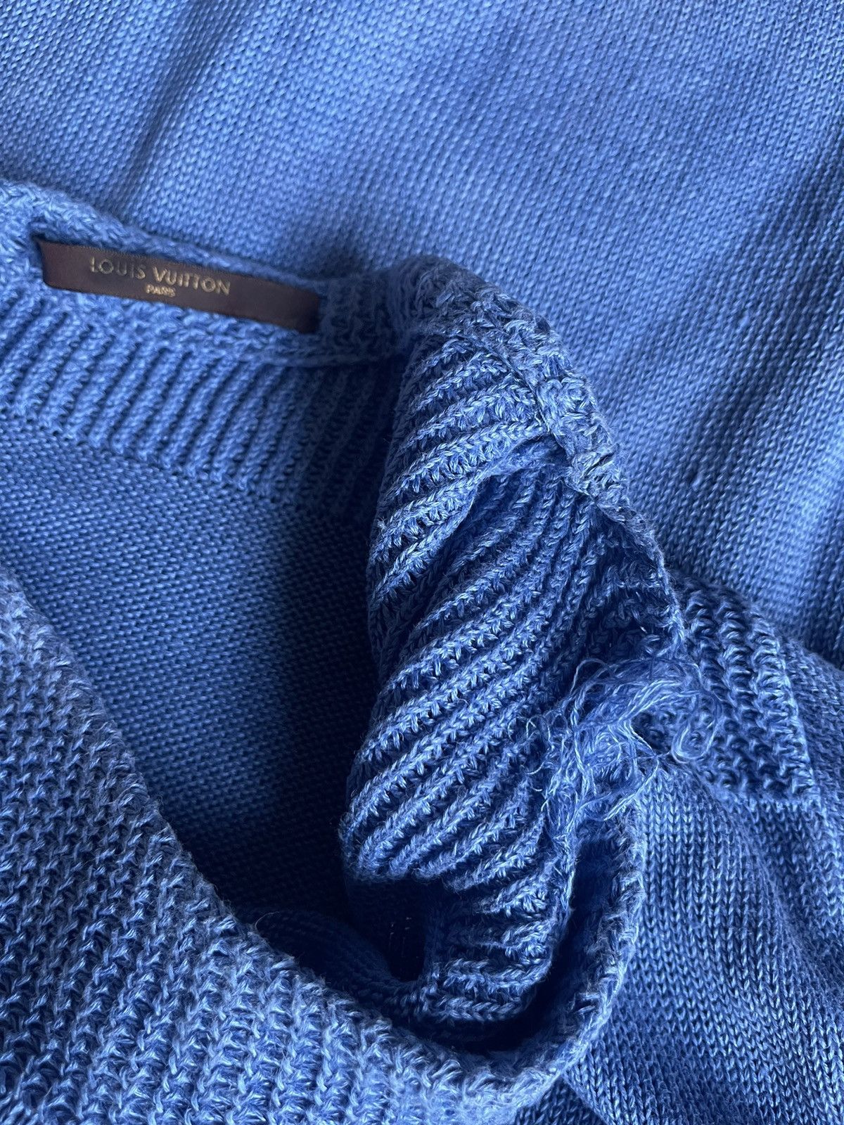 Louis Vuitton Louis Vuitton Linen Knit Sweater Size US M / EU 48-50 / 2 - 10 Thumbnail