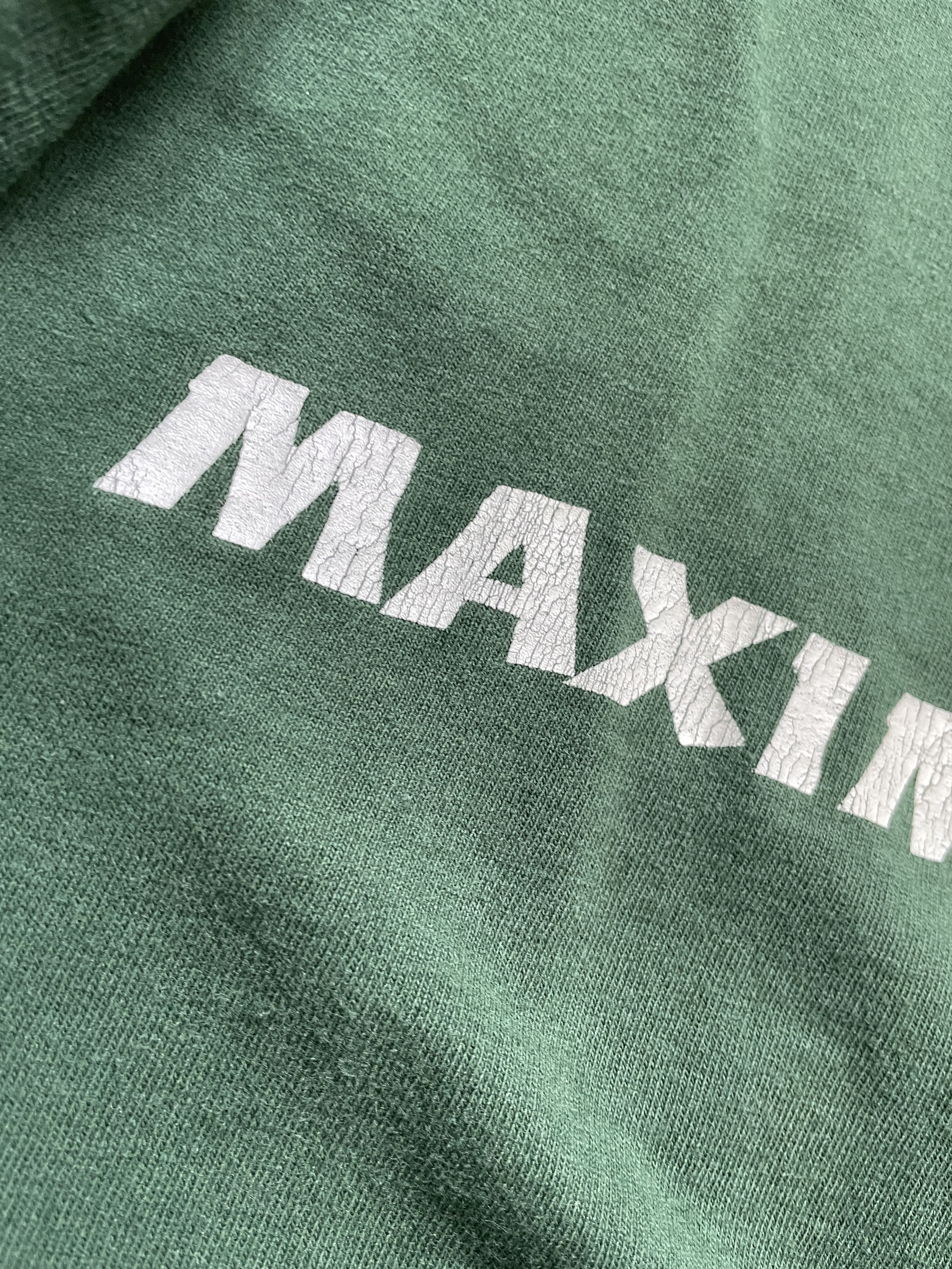 Band Tees VINTAGE 1993 DIMPLE MINDS MAXIMUM DEBILUM GREEN LONGSLEEVE Size US L / EU 52-54 / 3 - 5 Thumbnail