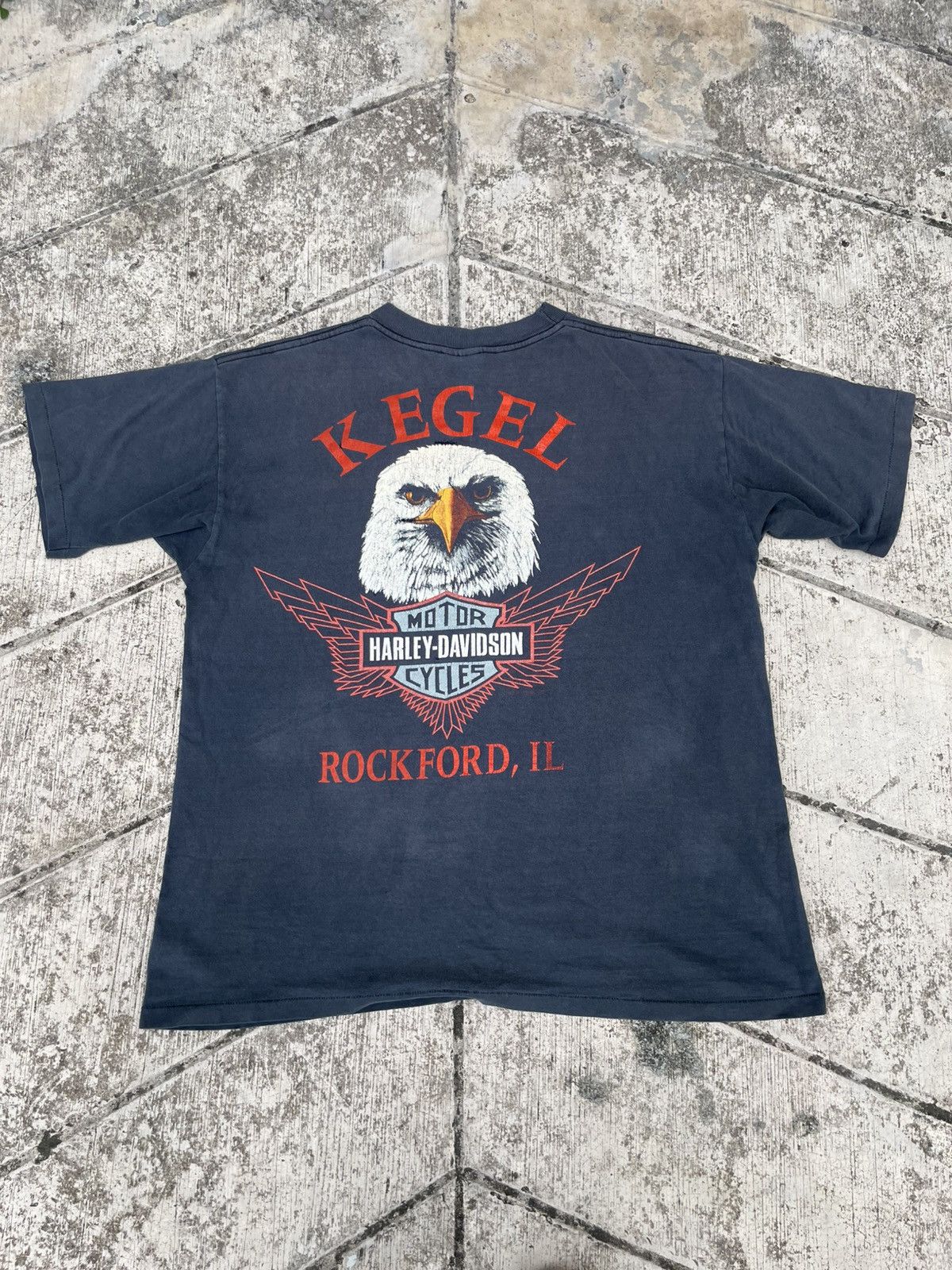 Harley Davidson Vintage Harley Davidson 1993 Size US XL / EU 56 / 4 - 1 Thumbnail