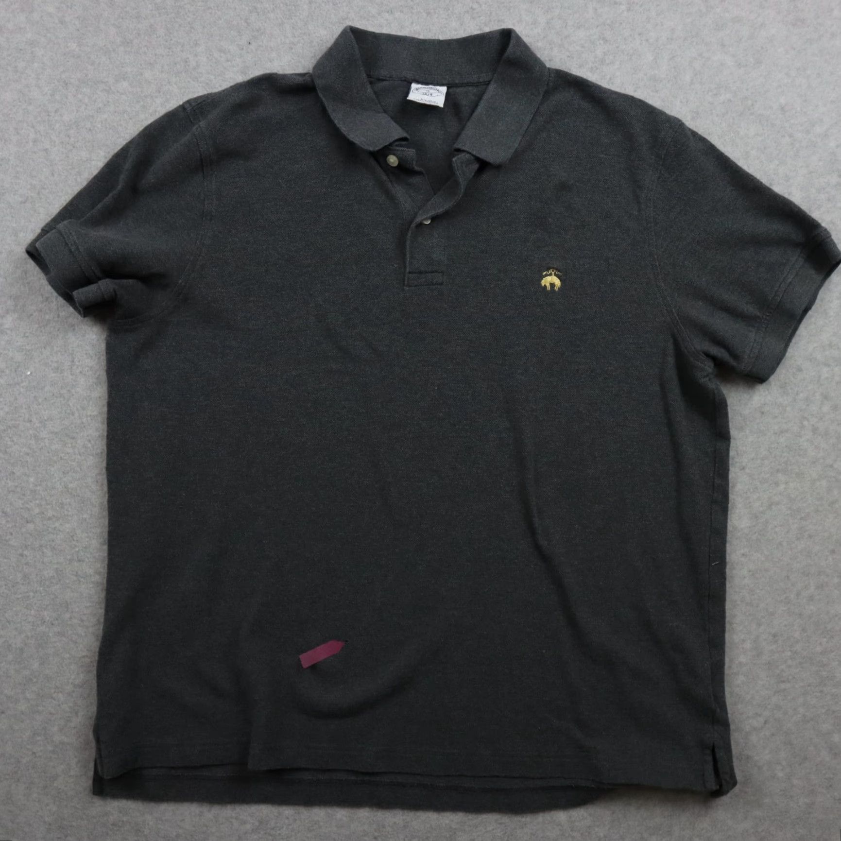 Banana Republic Banana Republic Polo Shirt Mens XL 1818 Slim Fit Short Sleeve Gray Polo Shirt Size US XL / EU 56 / 4 - 2 Thumbnail