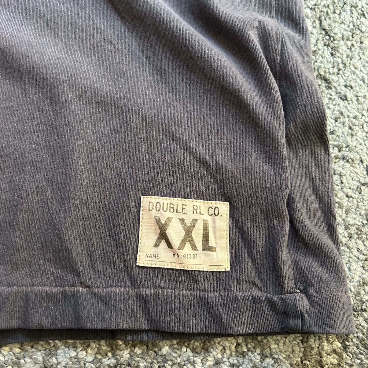 RRL Ralph Lauren iNDiGO 40s MOUNTED COLLAR SiNGLE STiTCH FOOTBALL CREWNECK Size US XXL / EU 58 / 5 - 2 Thumbnail