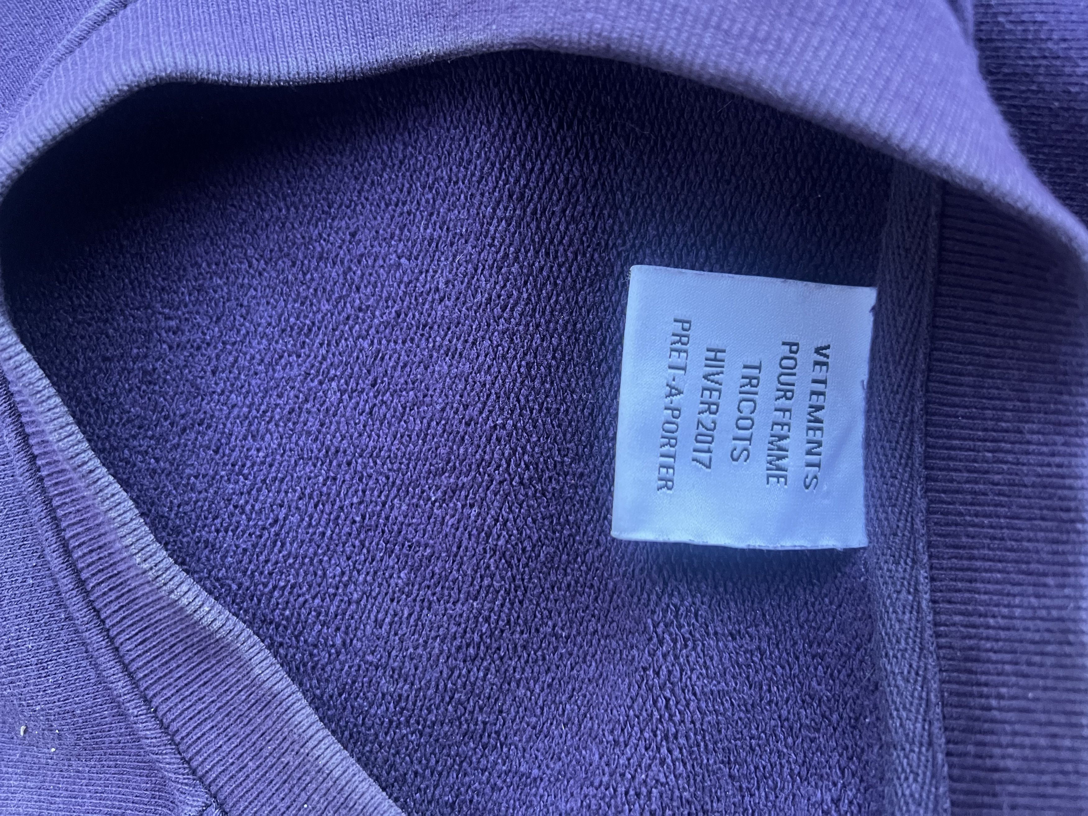 Vetements Vetements unskinny crewneck Size US S / EU 44-46 / 1 - 6 Thumbnail