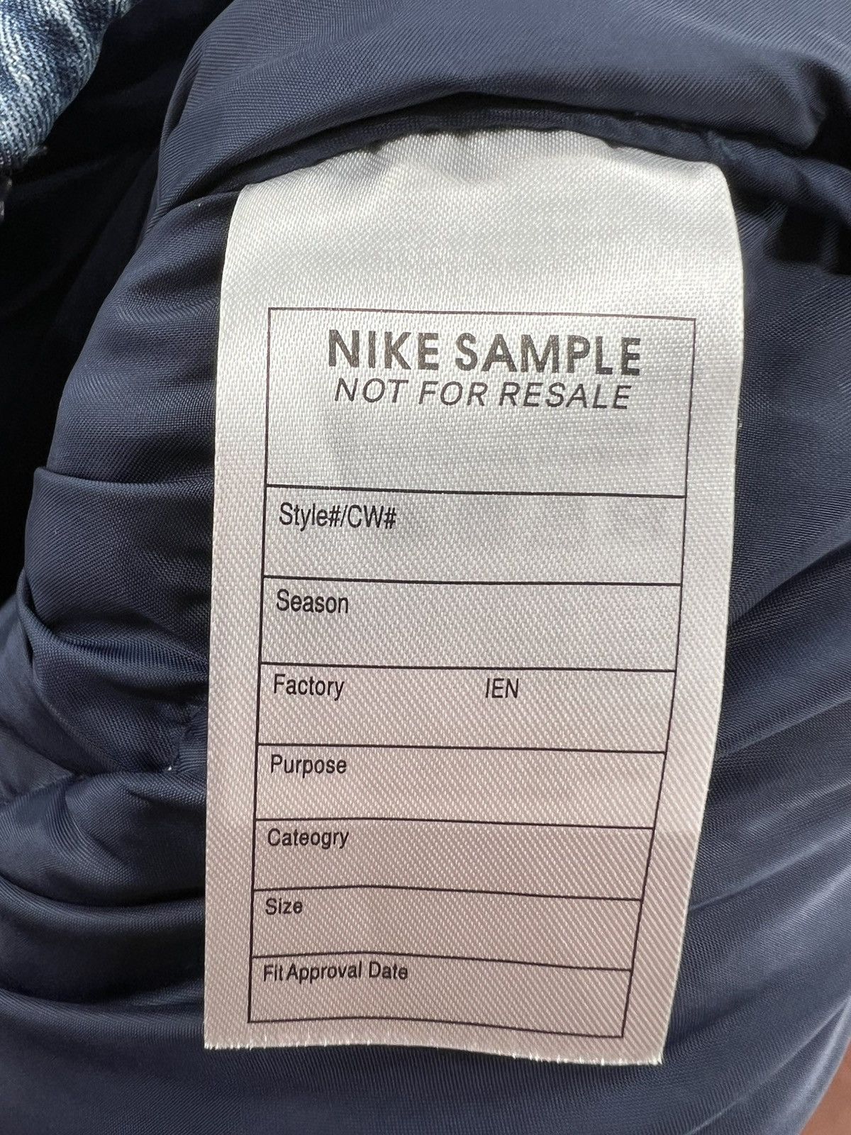 Nike × Supreme Supreme Nike Blue Denim Puffer Vest Men’s FQ0323-451 lSample Size US M / EU 48-50 / 2 - 4 Thumbnail