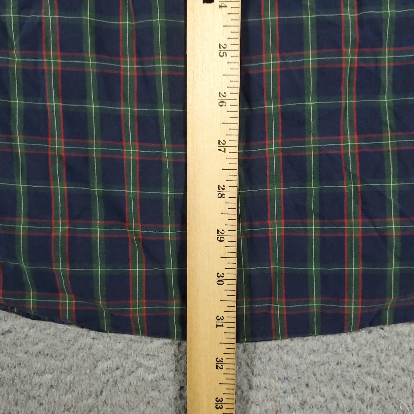 Tommy Hilfiger Tommy Hilfiger Shirt Mens XL Blue Plaid Casual Button-Up Long Sleeve Size US XL / EU 56 / 4 - 4 Thumbnail