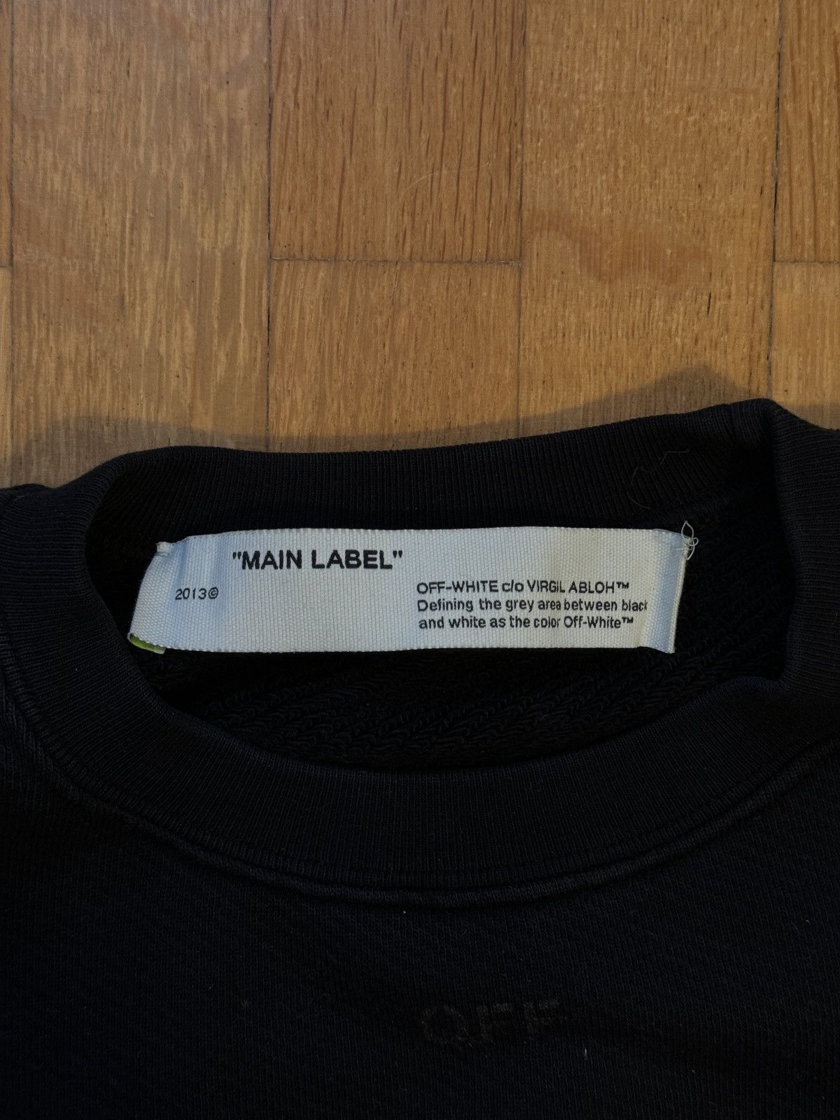 Off-White Off White Sweatshirt Size XS / US 0-2 / IT 36-38 - 2 Thumbnail