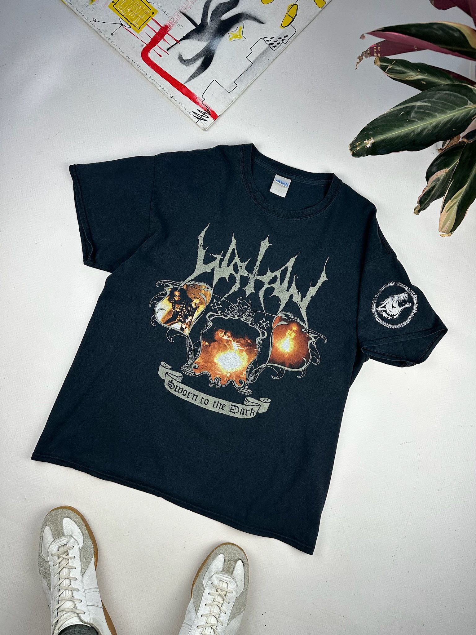 Band Tees Vintage Watain Black Metal Tee Size US L / EU 52-54 / 3 - 1 Thumbnail