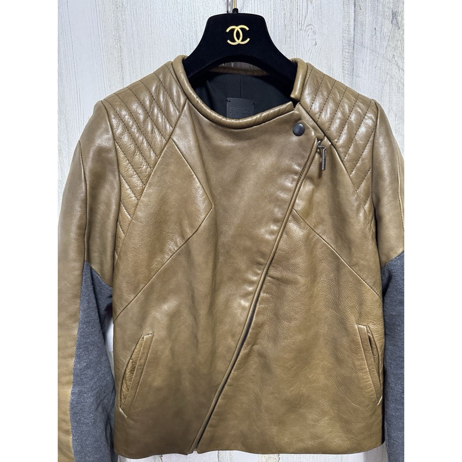 Other FRANCIS LEON STUDIOS Leather Jacket Size XS Size XS / US 0-2 / IT 36-38 - 9 Thumbnail