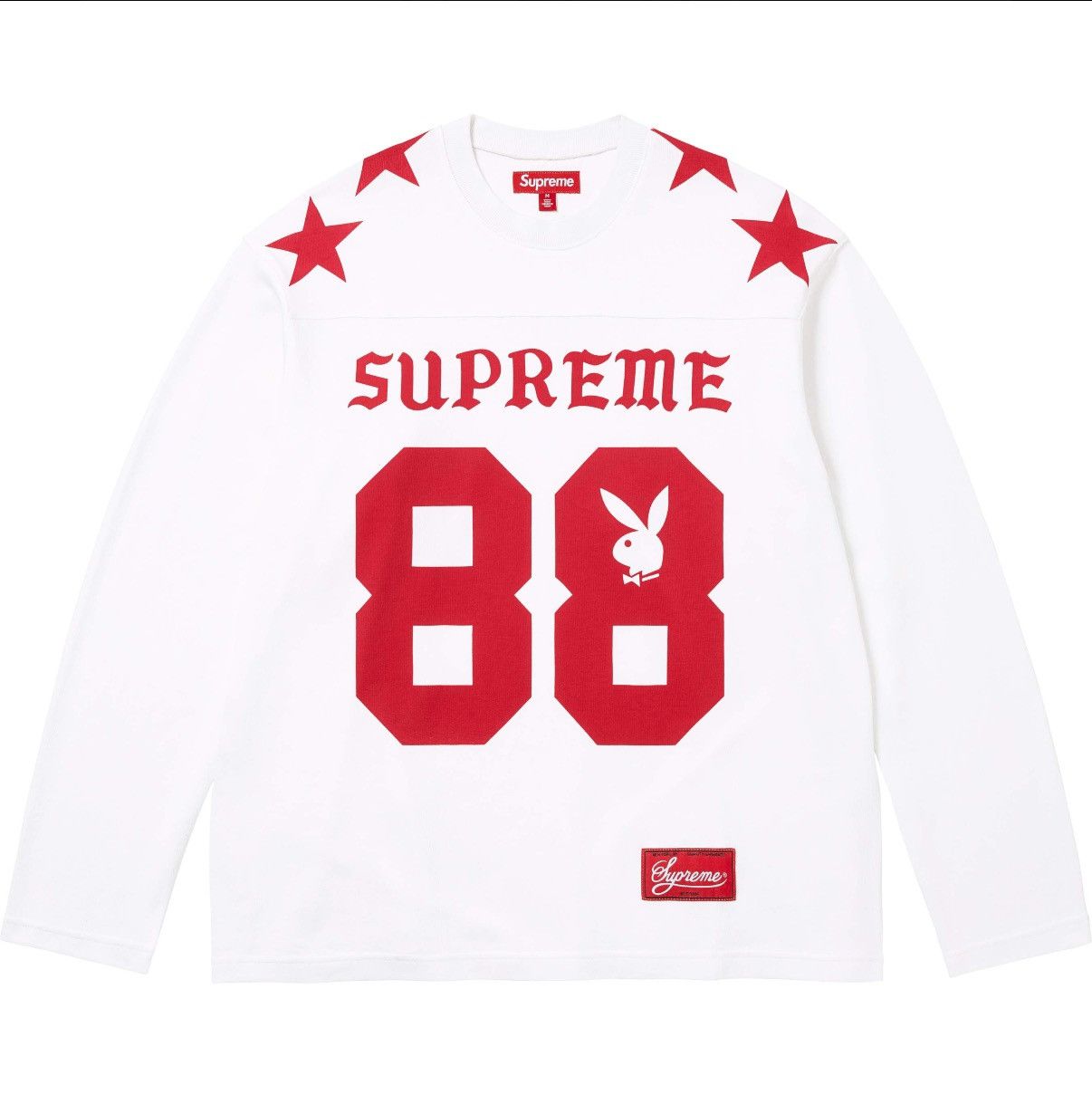 Supreme Bones Football Jersey White | Grailed