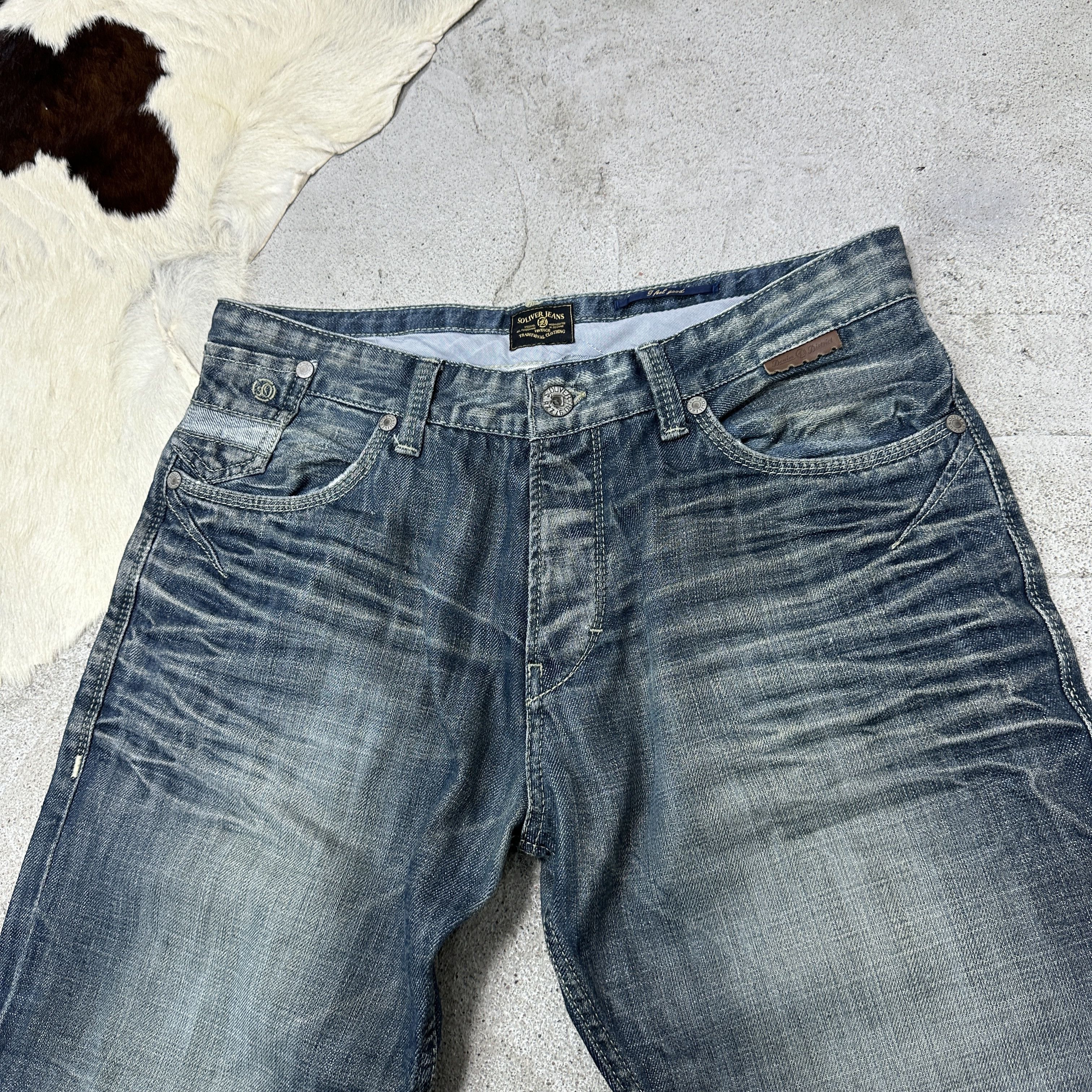 Vintage Vintage Denim Streetwear Wide Leg Baggy Jeans Y2K Size US 34 / EU 50 - 3 Thumbnail