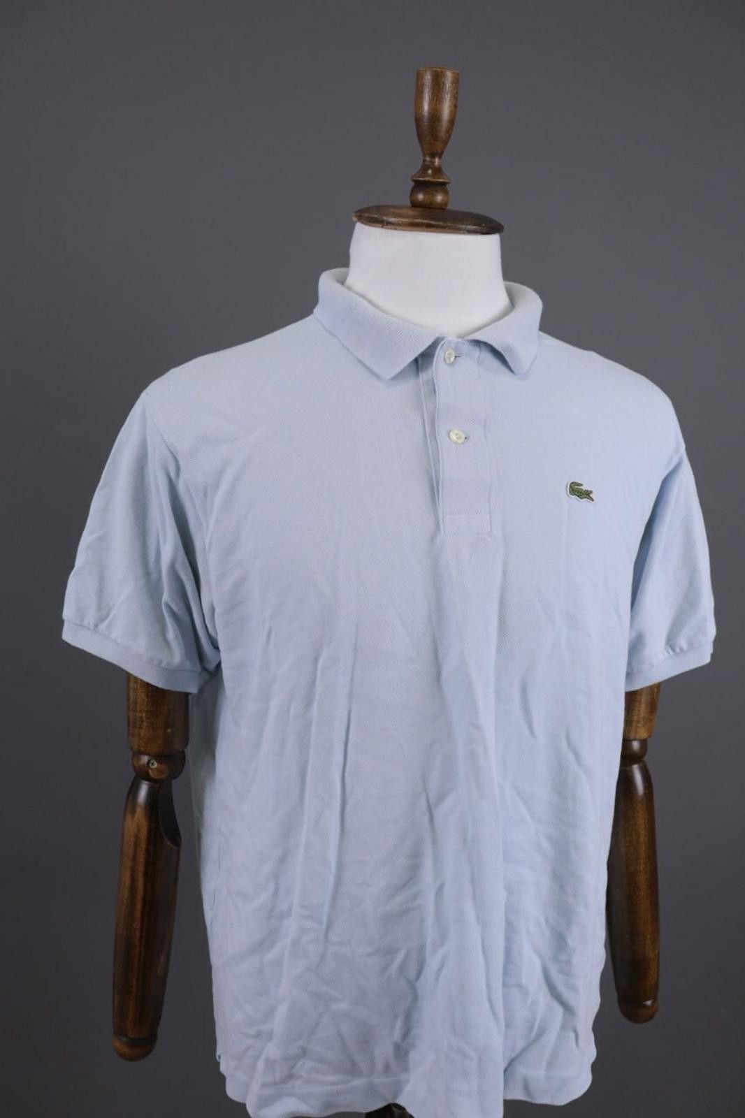 Lacoste Men Lacoste Sky Blue Summer Polo Shirt Size 6 / XL Size US M / EU 48-50 / 2 - 5 Thumbnail