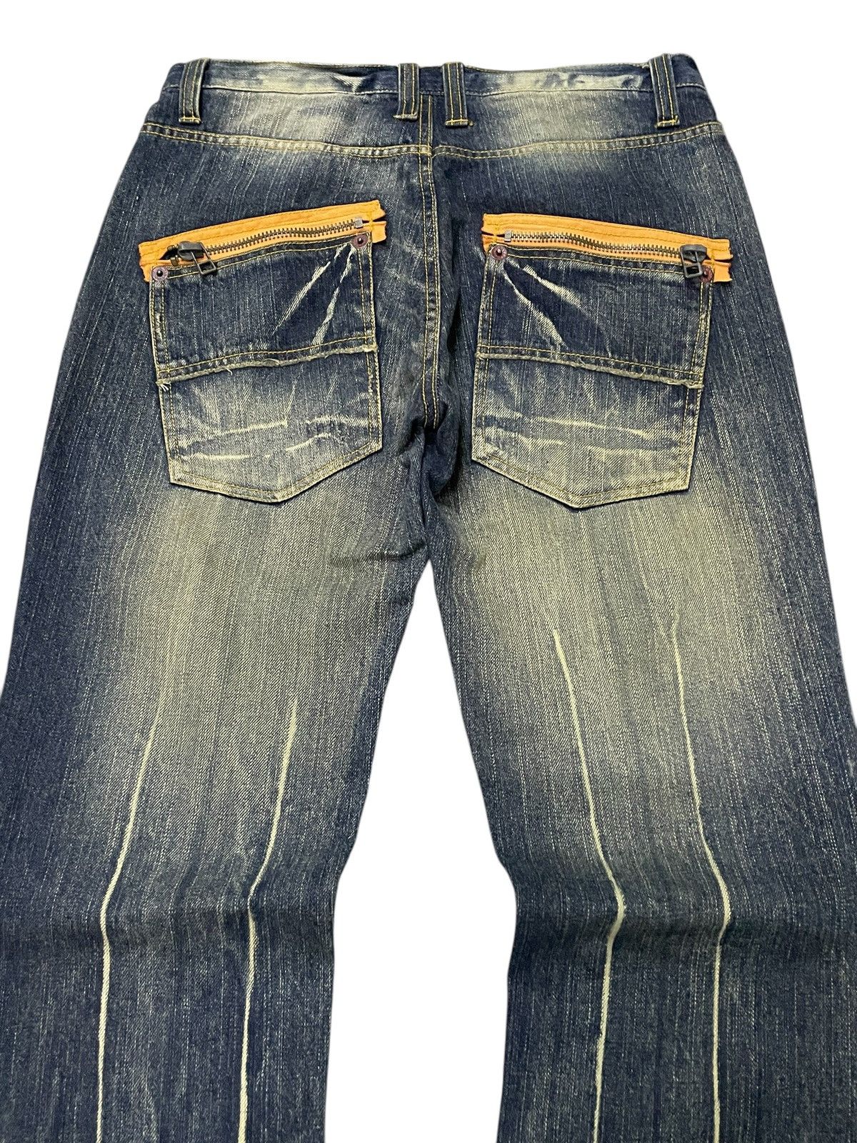 Hysteric Glamour Clone Devgru Japan Mud Wash Zipper Pocket Jeans Size US 32 / EU 48 - 17 Thumbnail