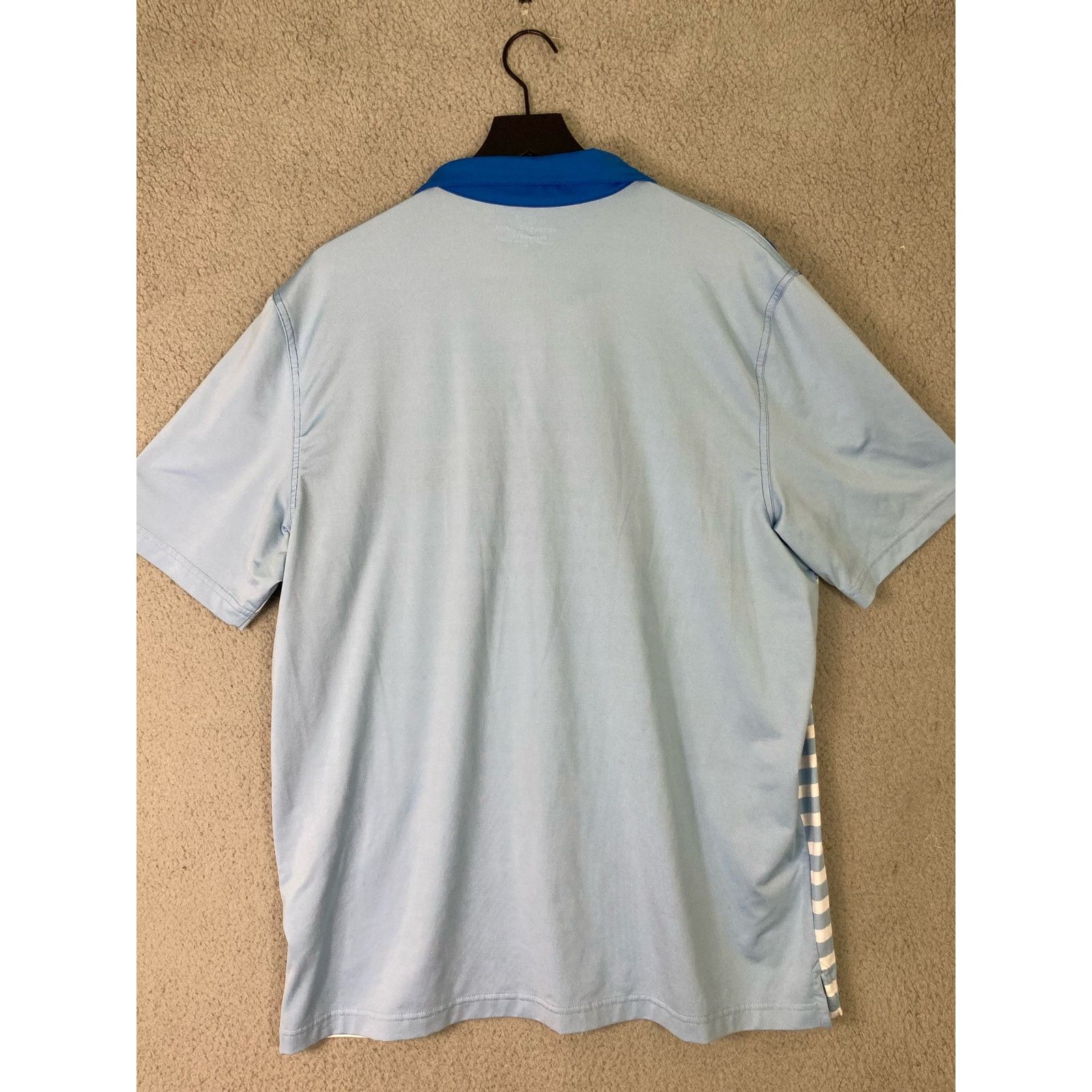 Vineyard Vines Vineyard Vines Men's XL Blue Spandex Golf Shirt Performance Size US XL / EU 56 / 4 - 9 Thumbnail
