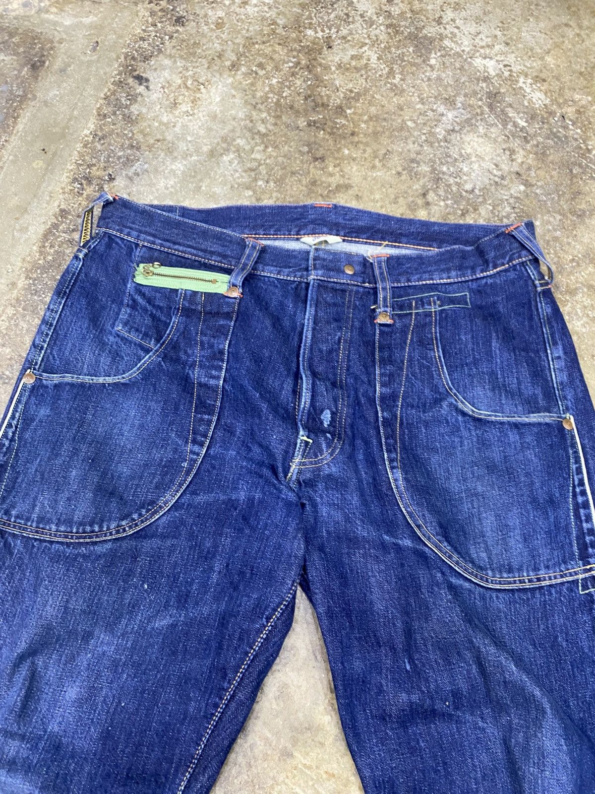 Edition Japan × Evisu × Vintage Evisu Special 9055 Philip Goss Jeans Size US 38 / EU 54 - 6 Thumbnail
