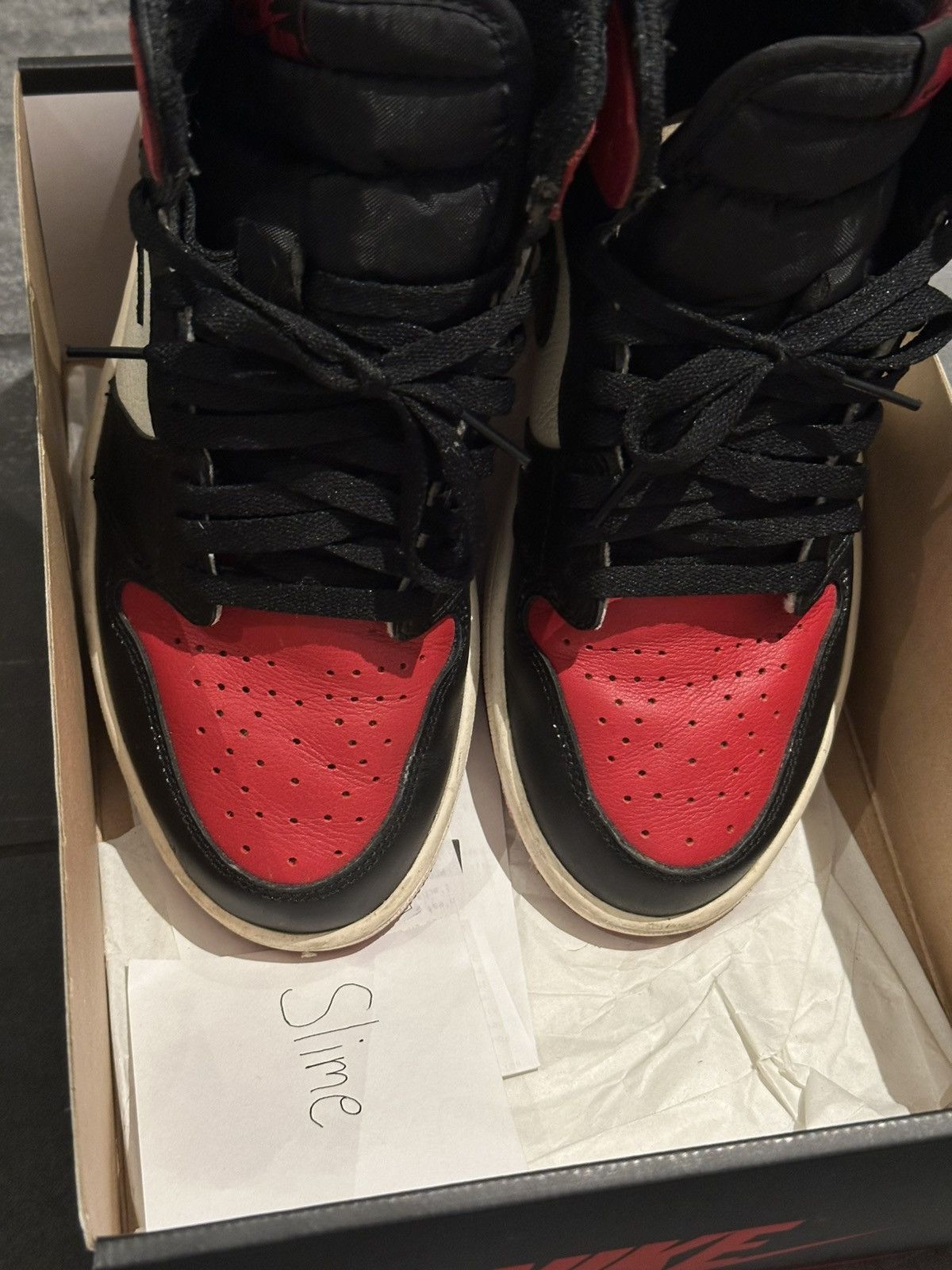 Jordan Brand Jordan 1 Black toe Size US 9 / EU 42 - 4 Thumbnail