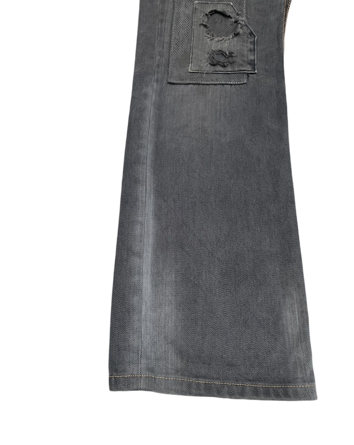 14th Addiction Rare Vintage Nishiki Oriental Patchwork Sukajan Jeans 2000s Size US 30 / EU 46 - 5 Thumbnail